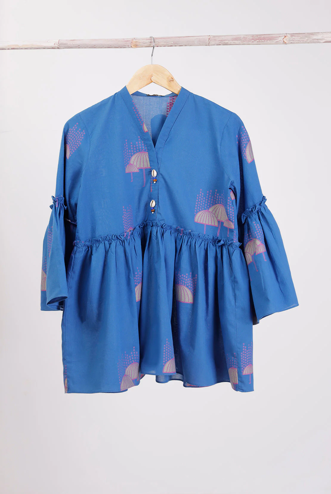 Jacquard Cotton Stitched Shirt - Image 5