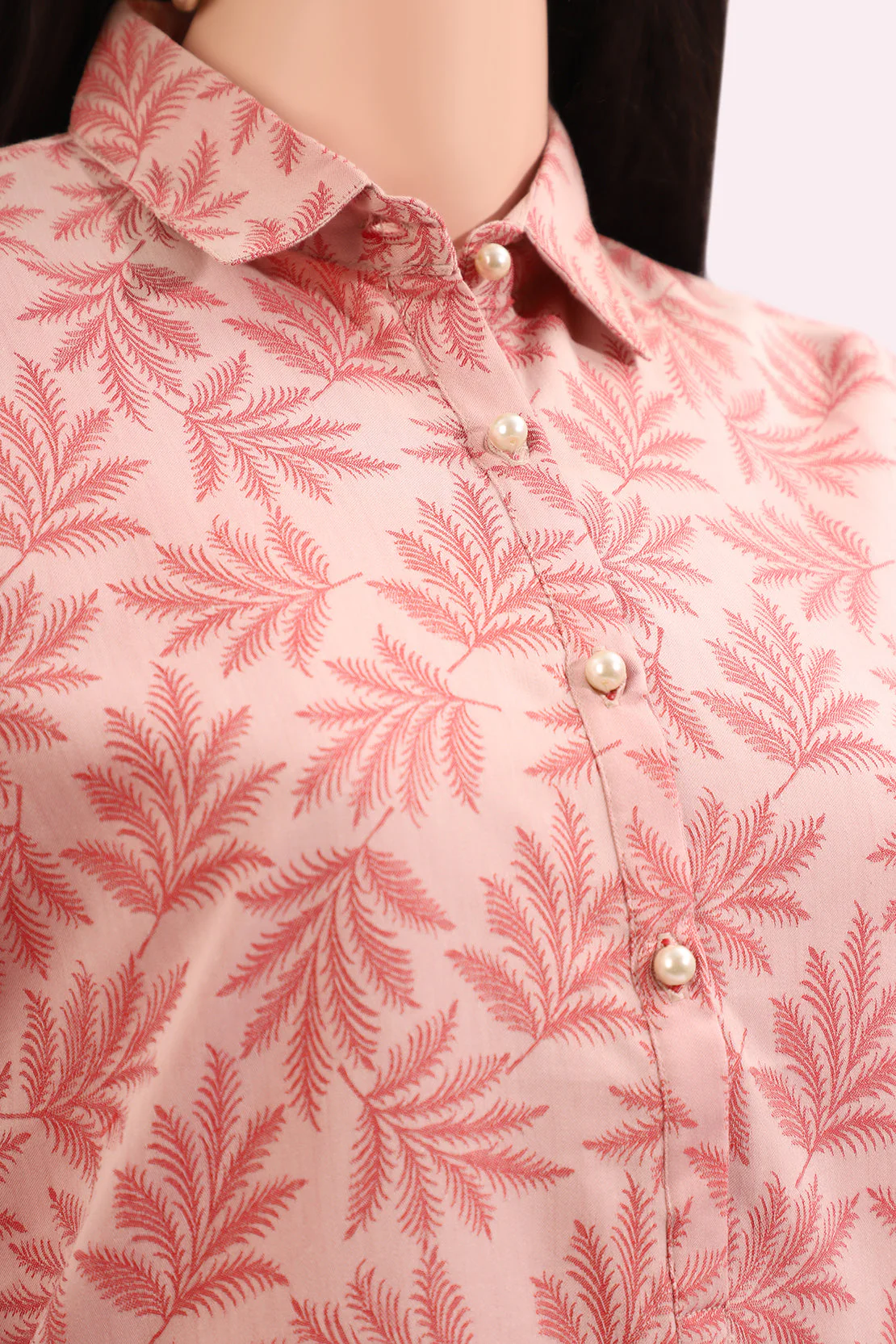 Jacquard Cotton Stitched Shirt - Image 3