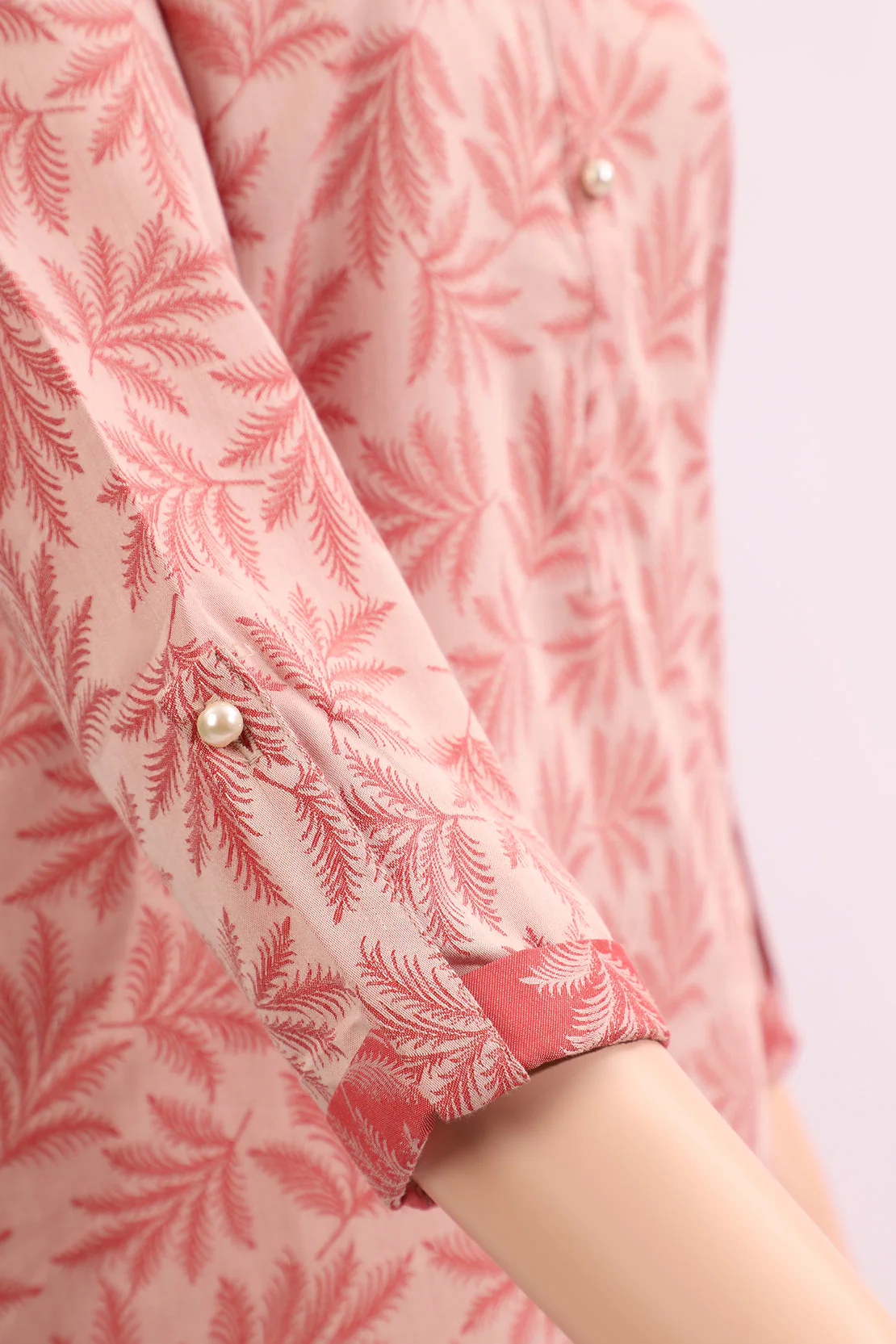 Jacquard Cotton Stitched Shirt - Image 4