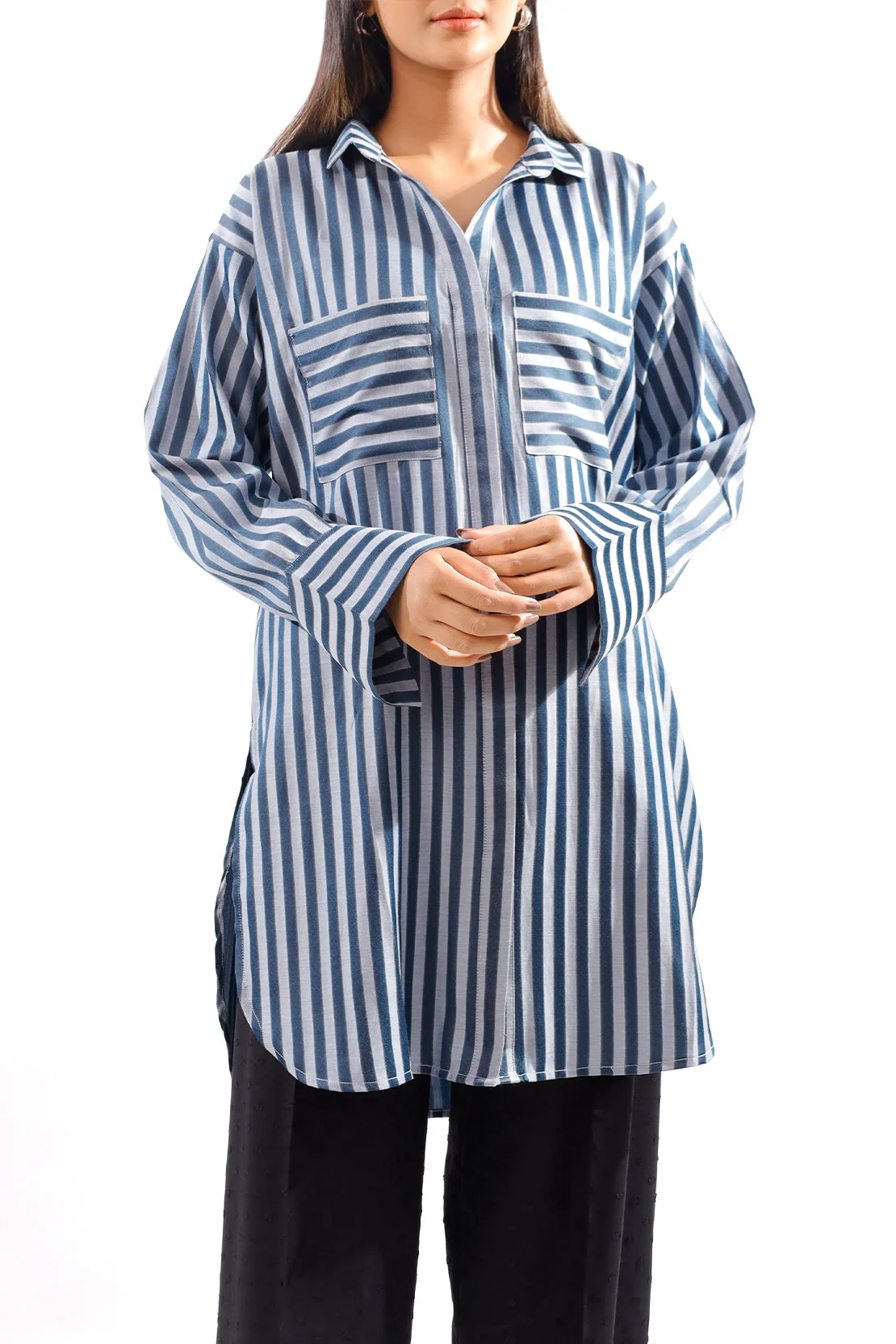 Jacquard Cotton Stitched Shirt - Image 4