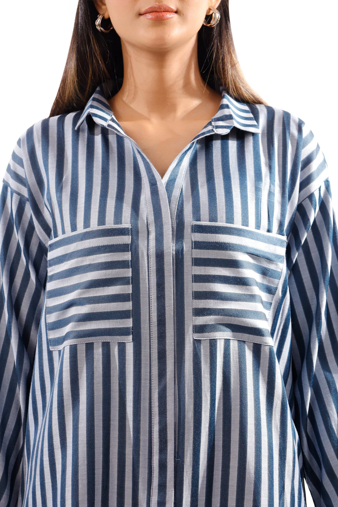 Jacquard Cotton Stitched Shirt - Image 6