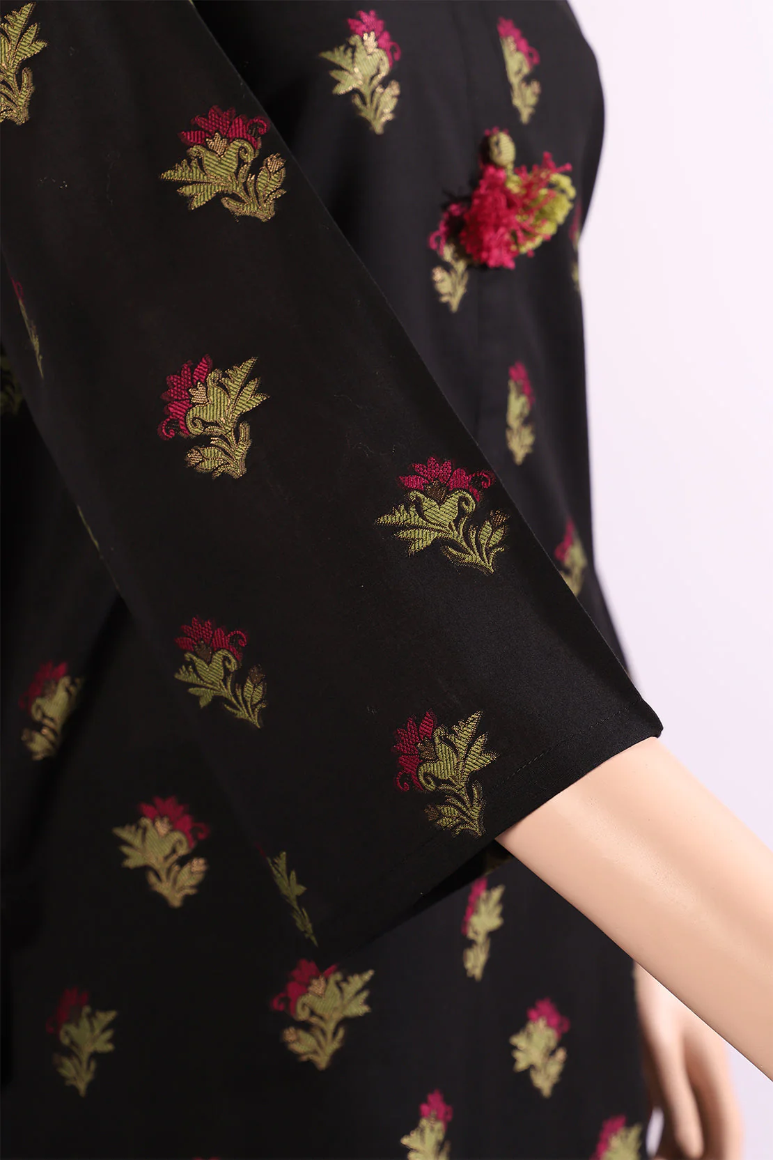 Jacquard Cotton Stitched Shirt - Image 4
