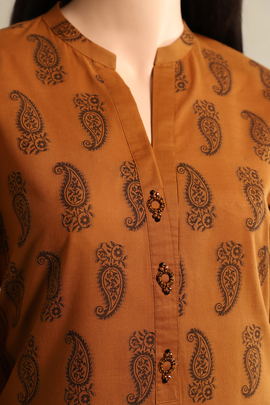 Jacquard Cotton Stitched Shirt - Image 3
