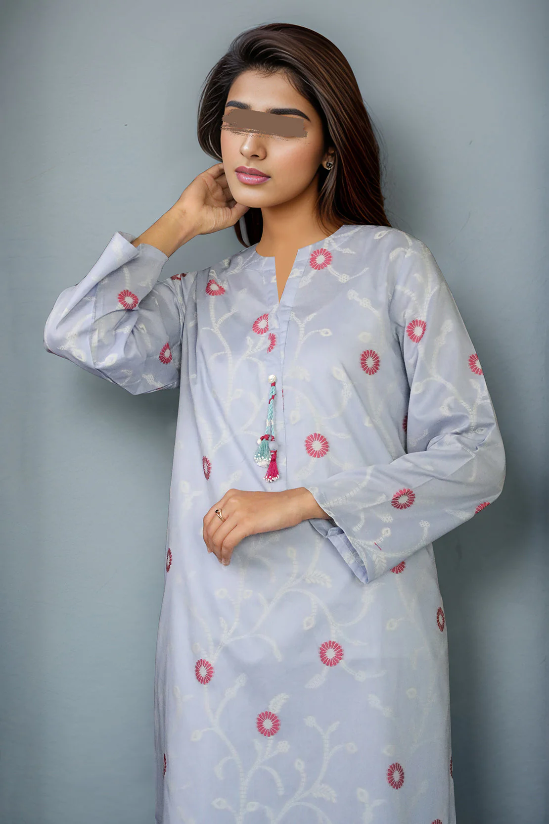 Jacquard Cotton Stitched Shirt - Image 2