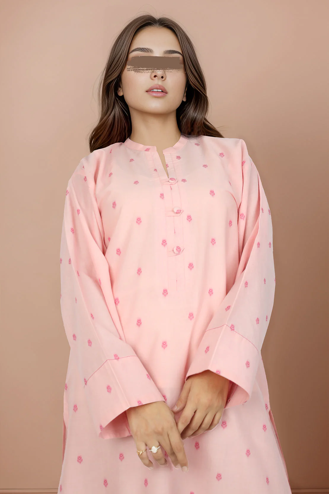 Jacquard Cotton Stitched Shirt - Image 2