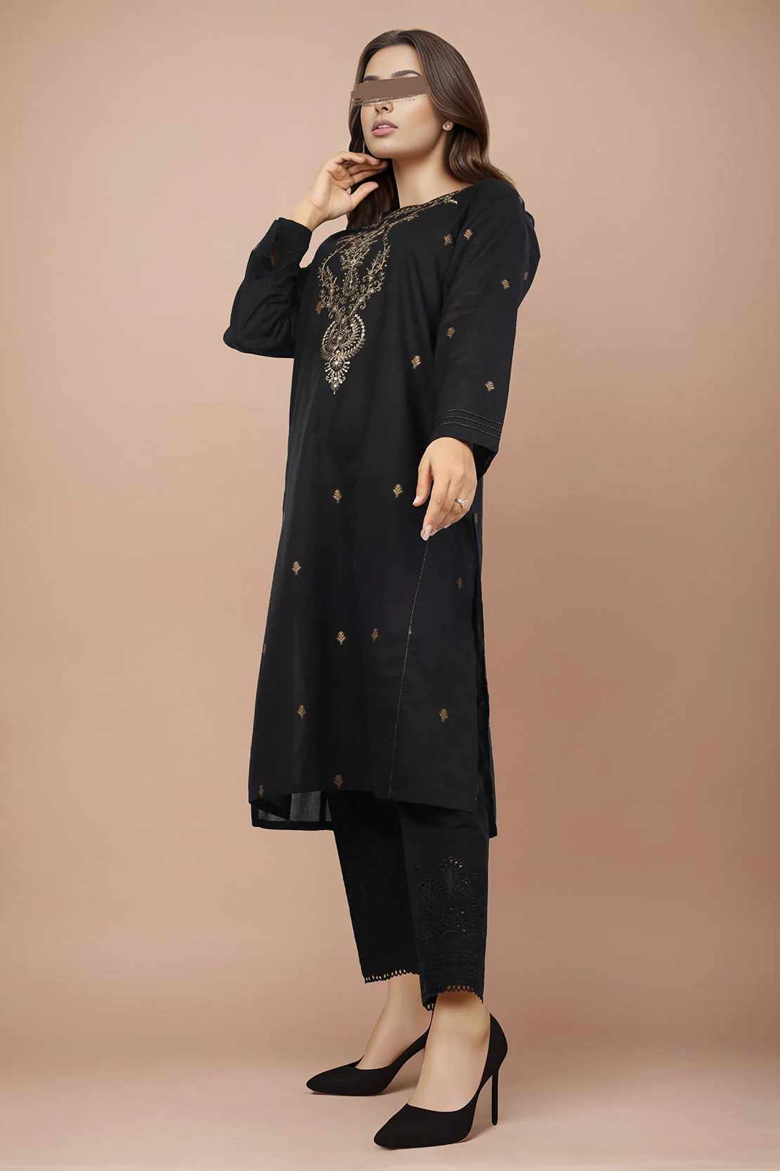 Jacquard Cotton Stitched Shirt - Image 3
