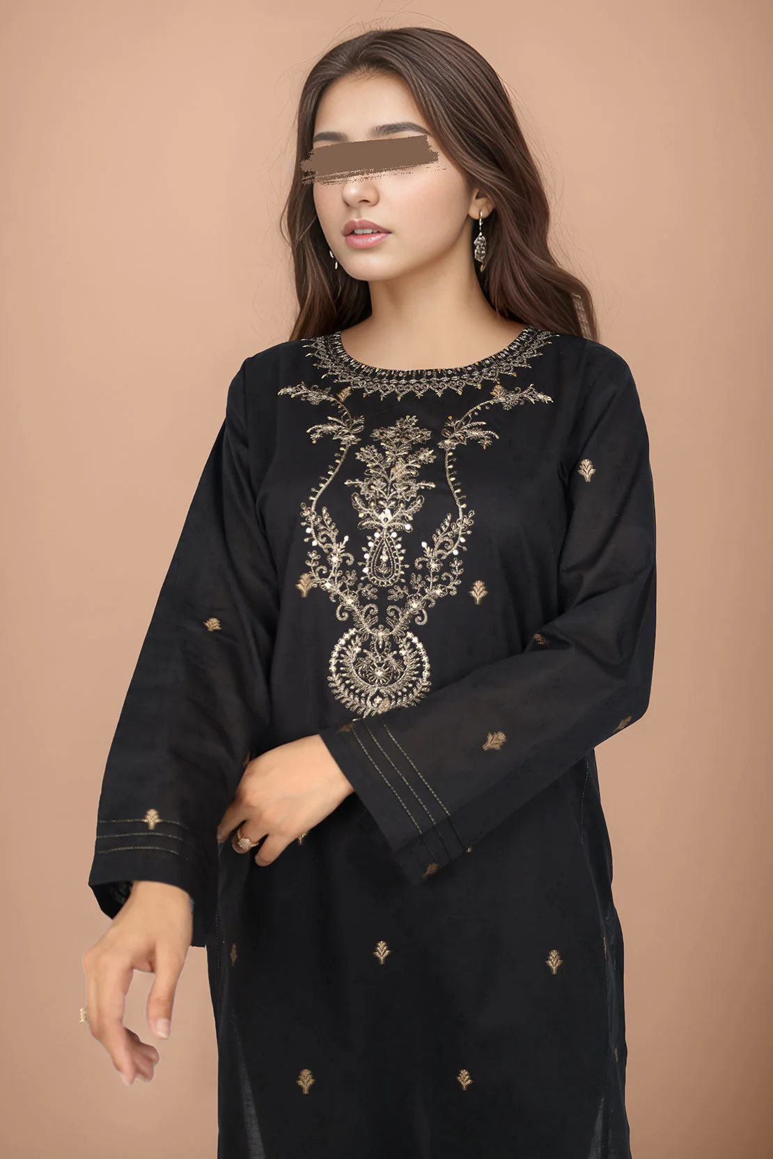 Jacquard Cotton Stitched Shirt - Image 4