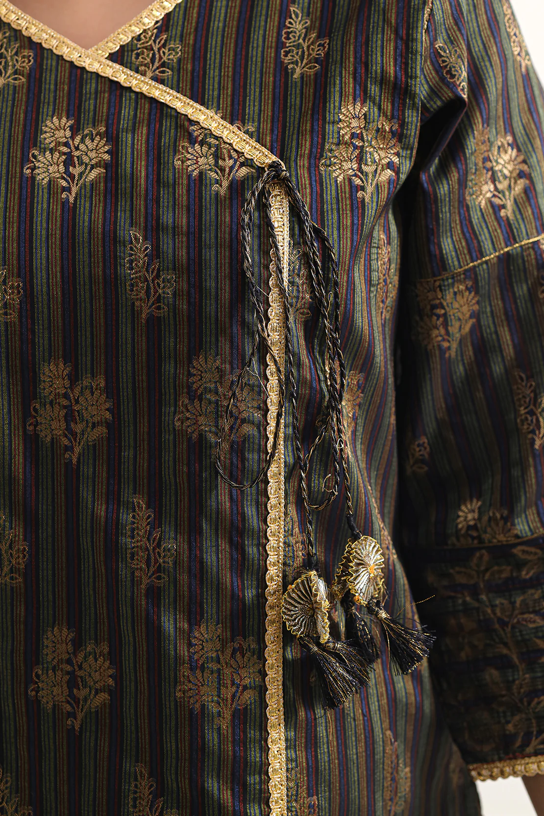 Jacquard Cotton Stitched Shirt - Image 4