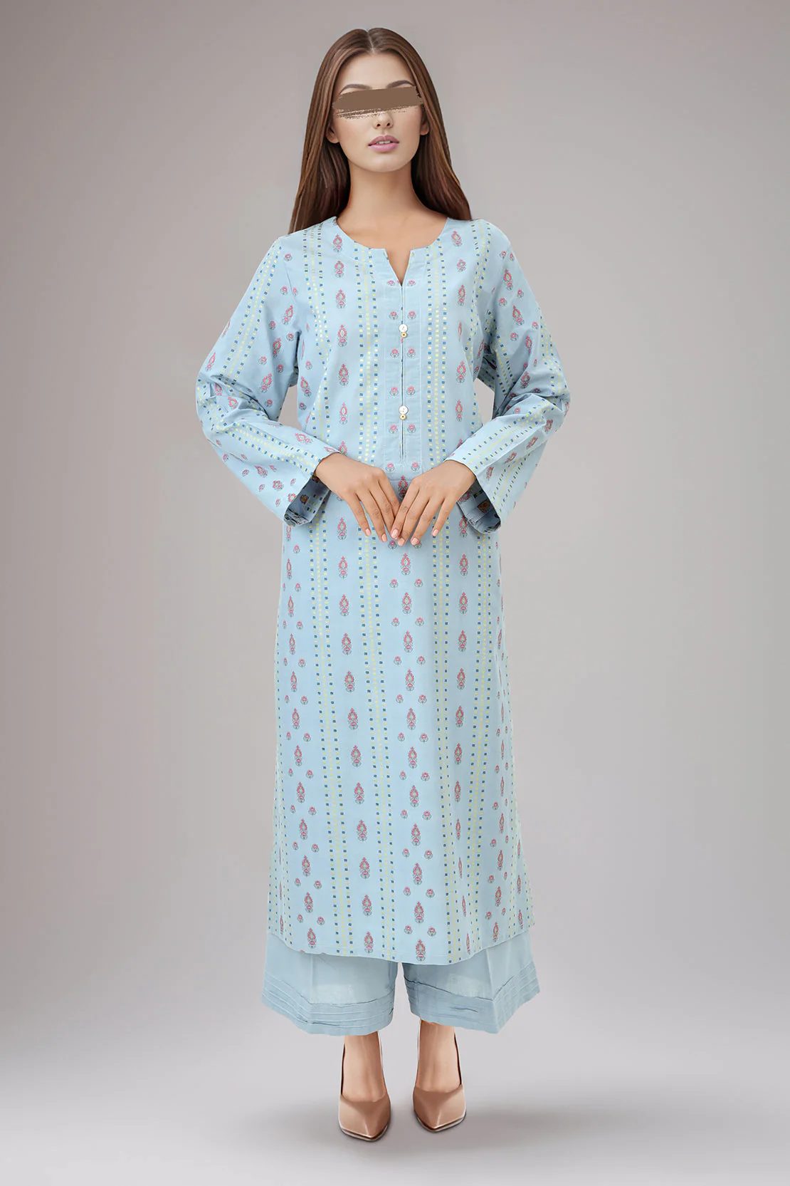 Jacquard Cotton Stitched Shirt