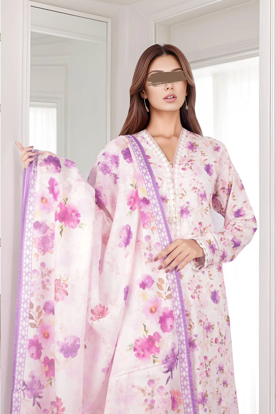 Jacquard Cotton Stitched Shirt - Image 2