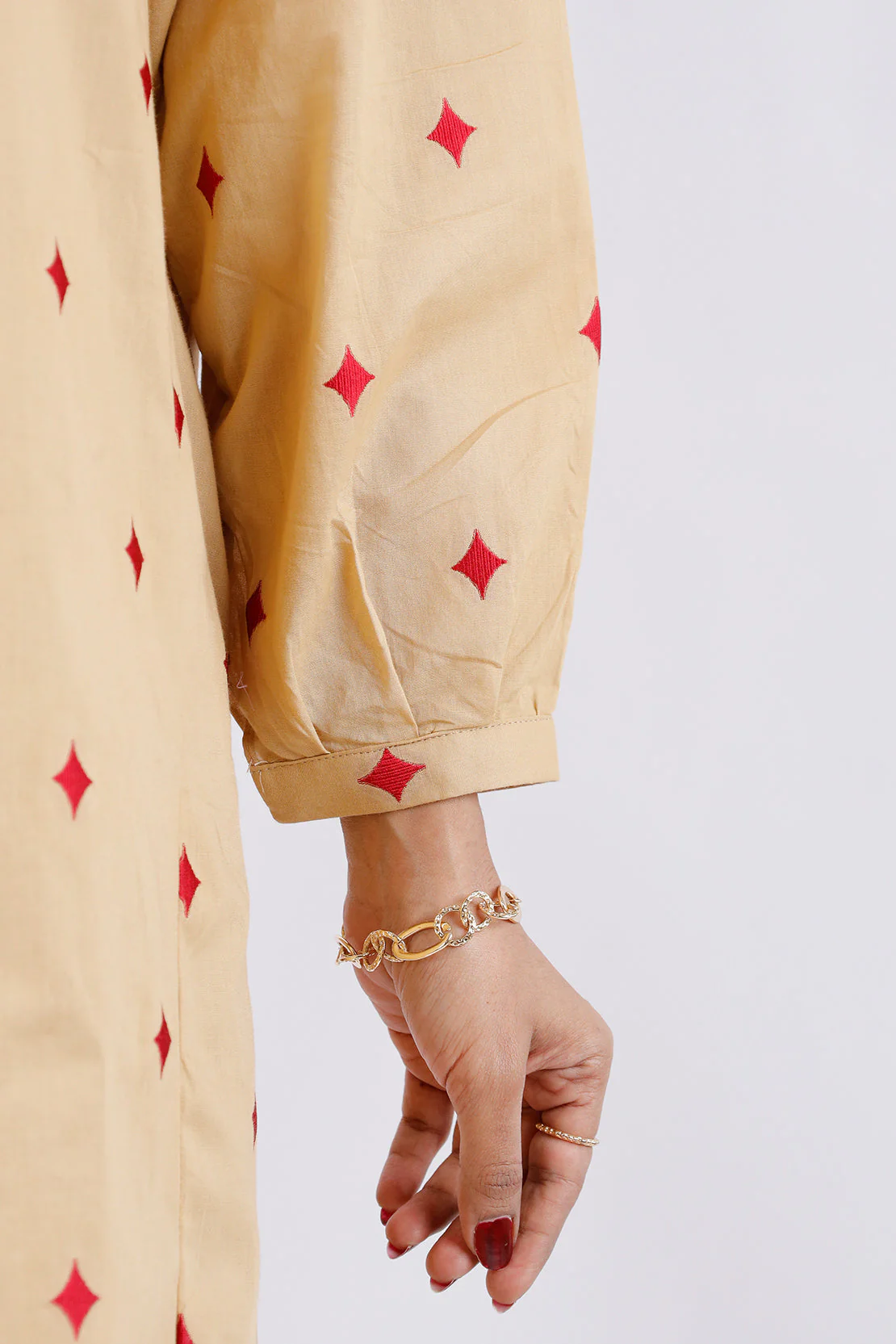 Jacquard Cotton Stitched Shirt - Image 5