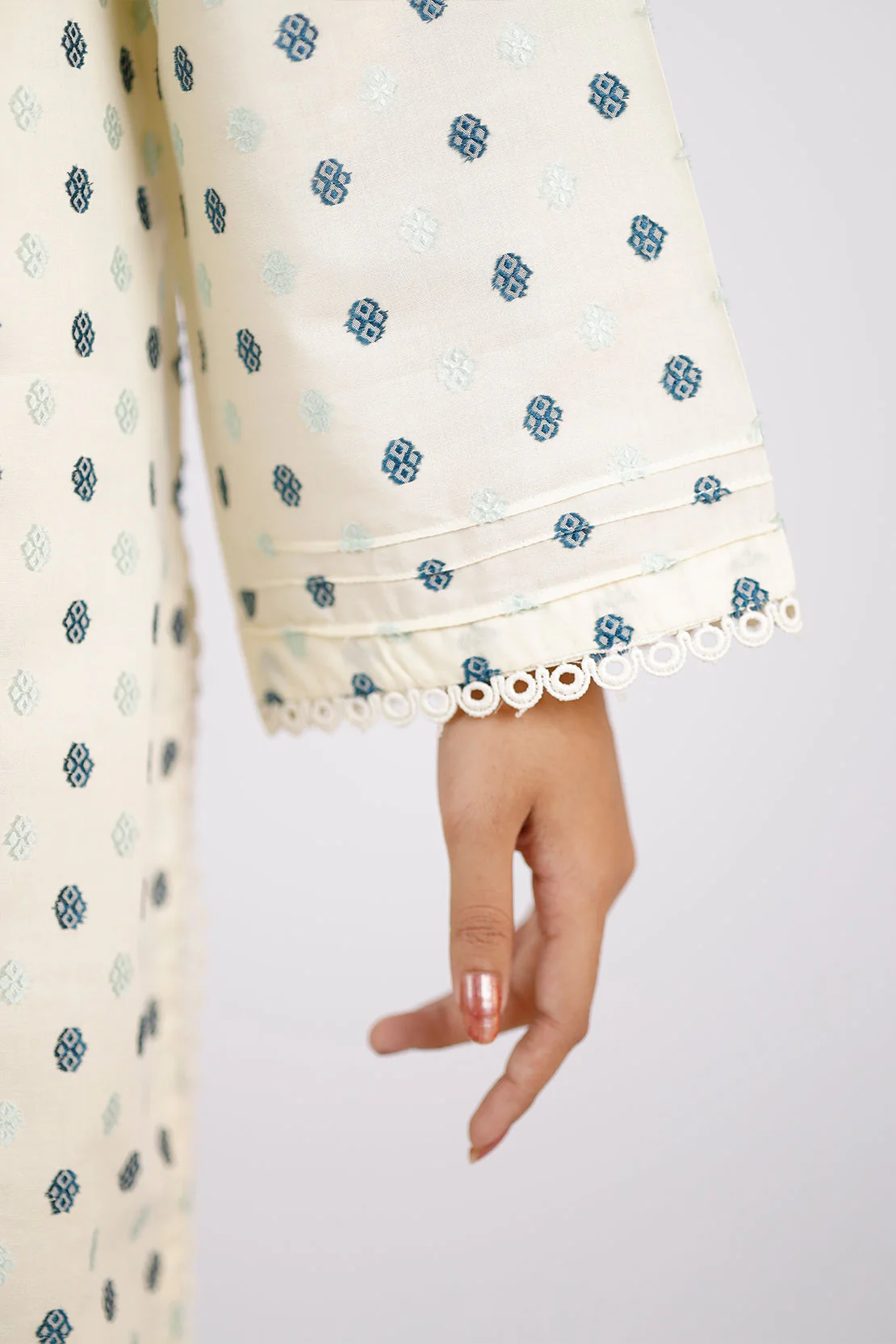 Jacquard Cotton Stitched Shirt - Image 7