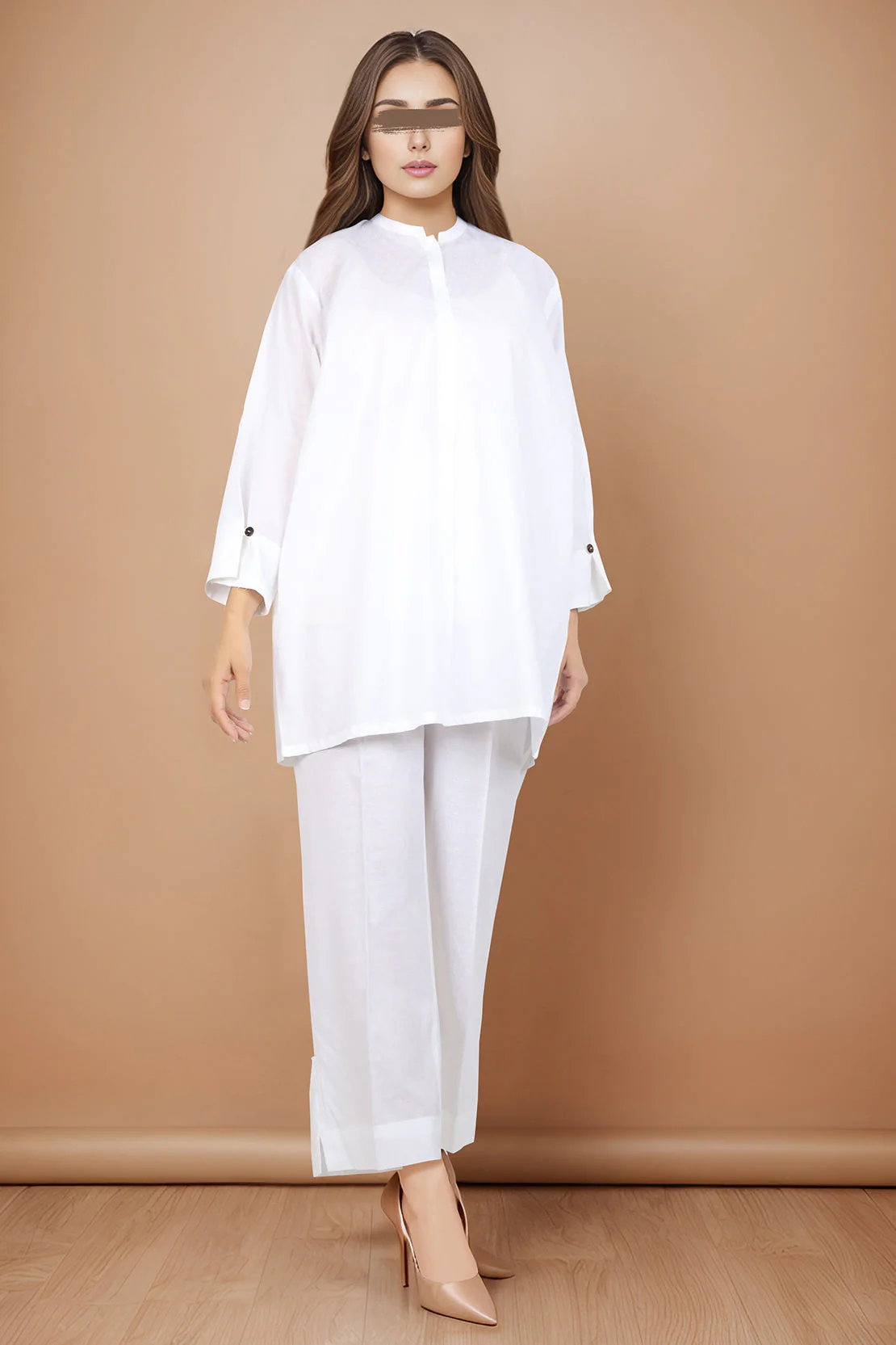Jacquard Cotton Stitched Shirt - Image 2