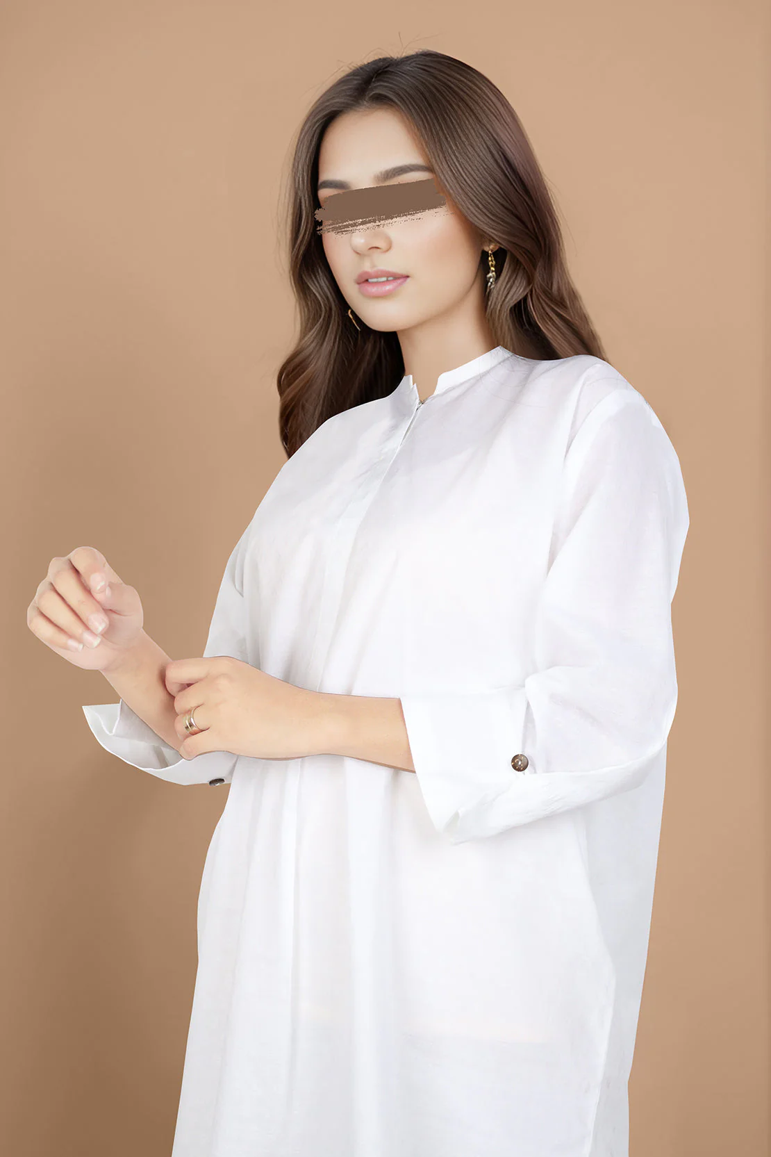 Jacquard Cotton Stitched Shirt - Image 4