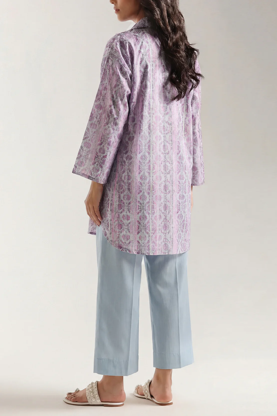 Jacquard Cotton Stitched Shirt - Image 4