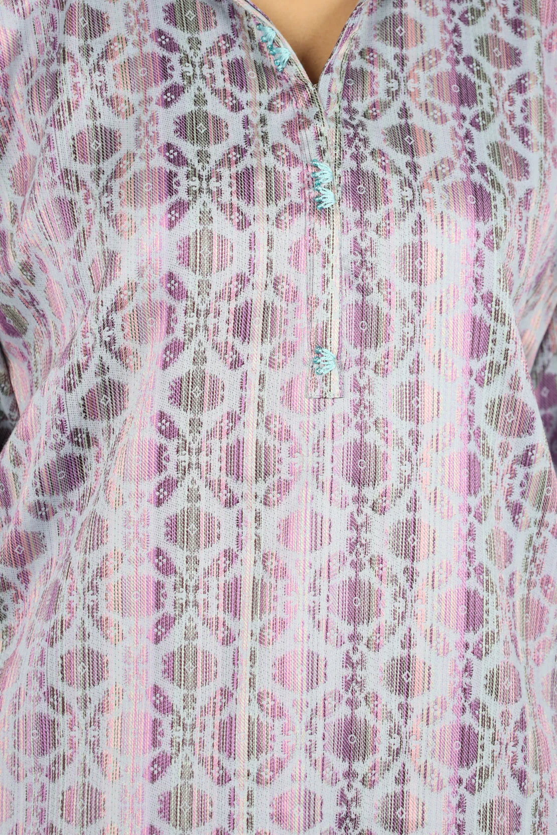 Jacquard Cotton Stitched Shirt - Image 5