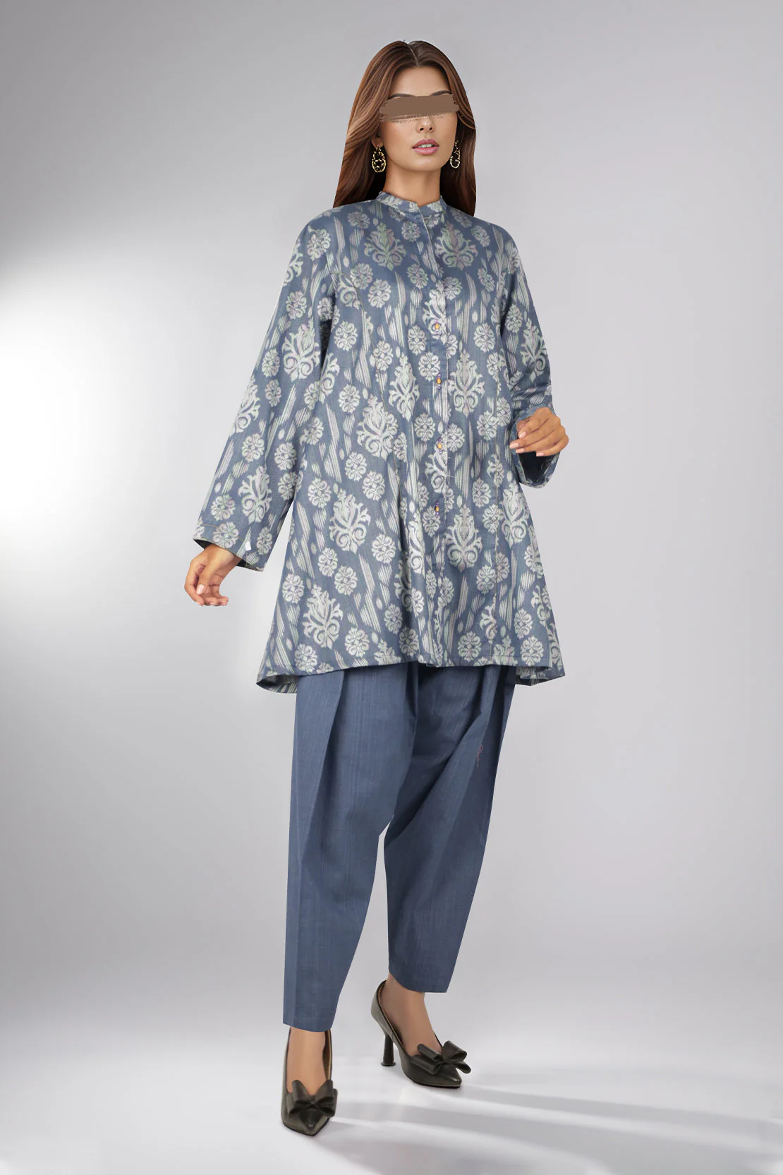 Jacquard Cotton Stitched Shirt - Image 2