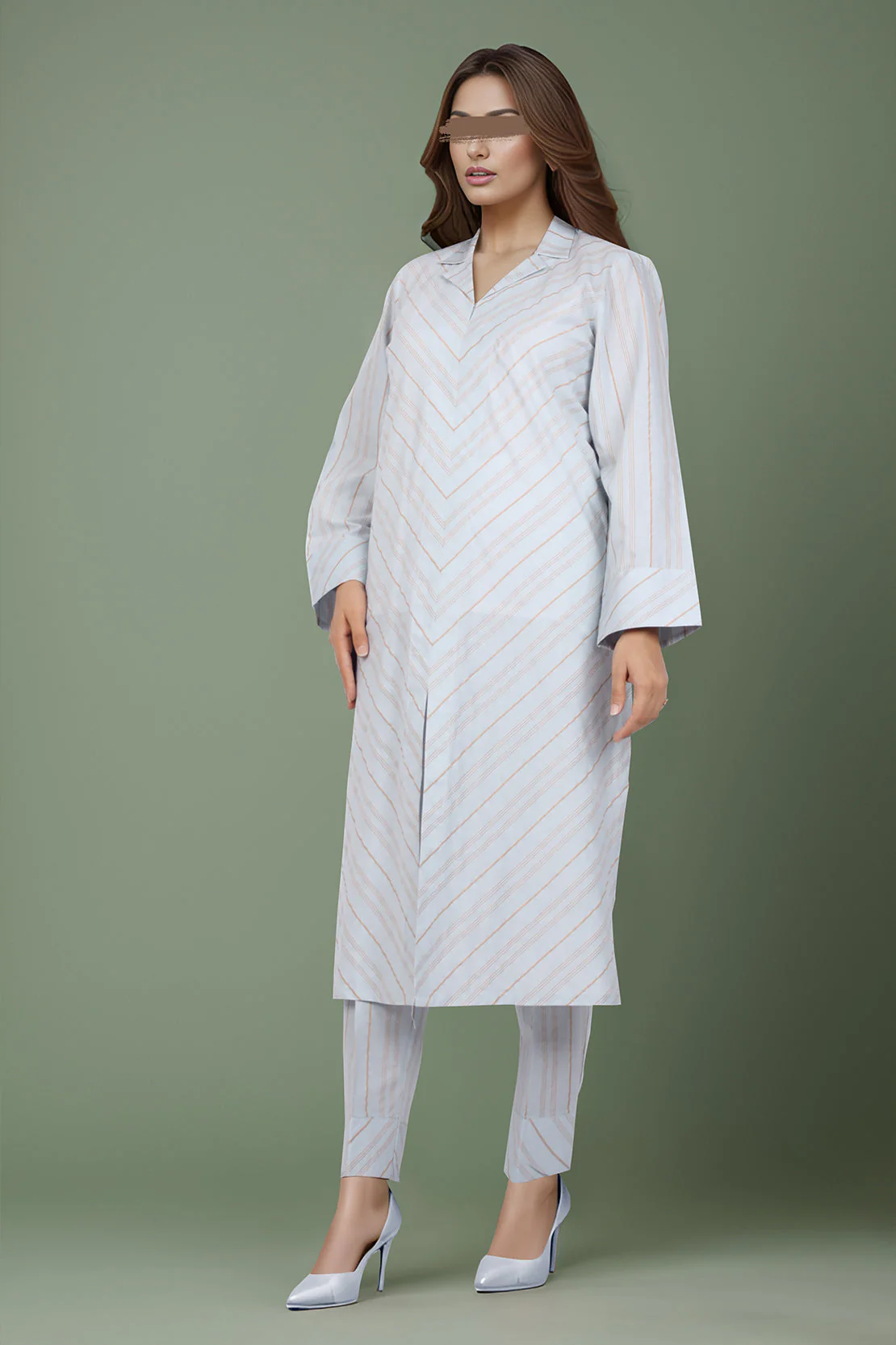 Jacquard Cotton Stitched Shirt - Image 2