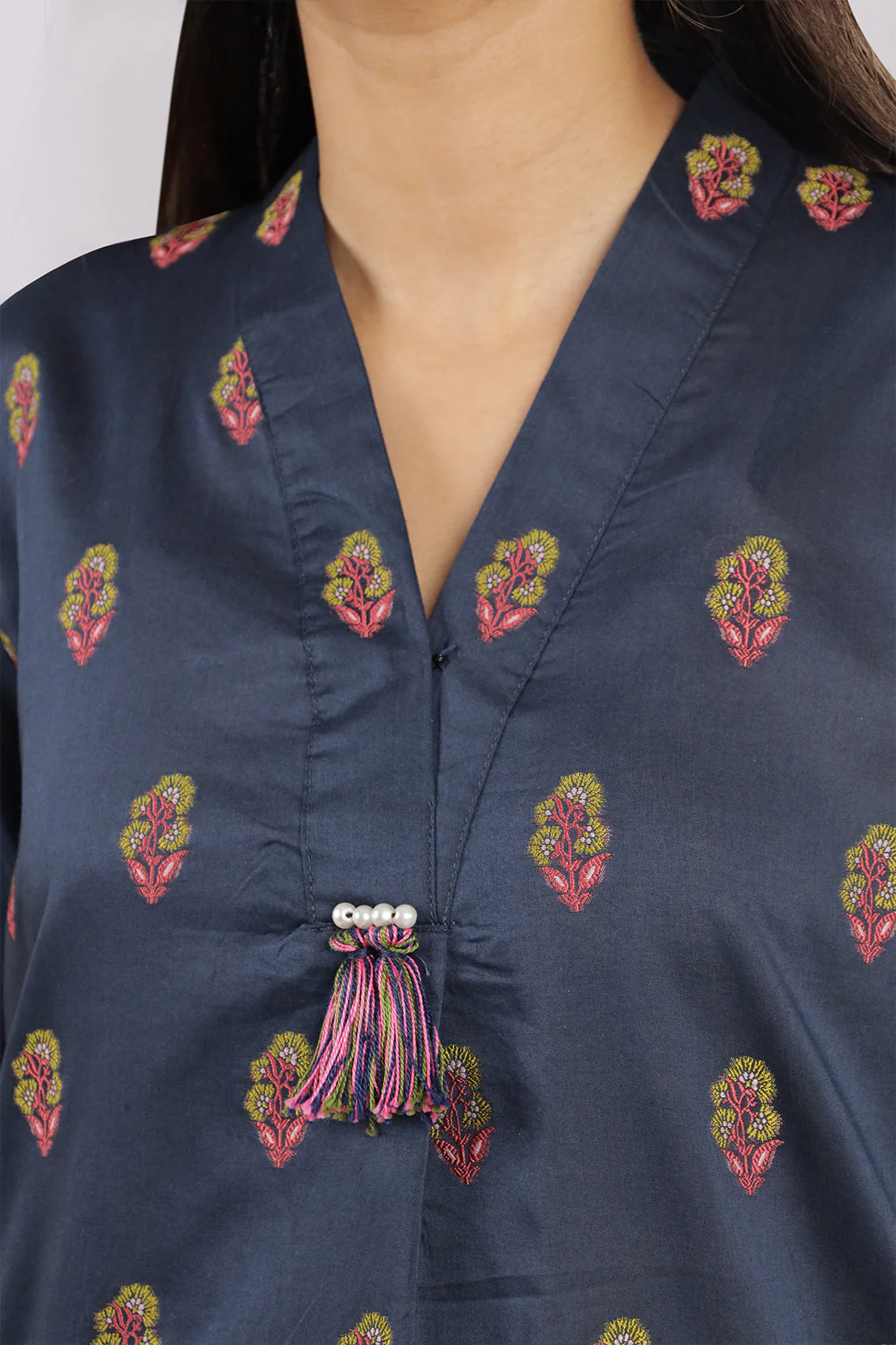 Jacquard Cotton Stitched Shirt - Image 4