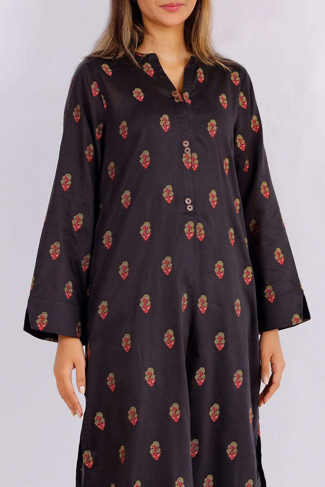 Jacquard Cotton Stitched Shirt - Image 2