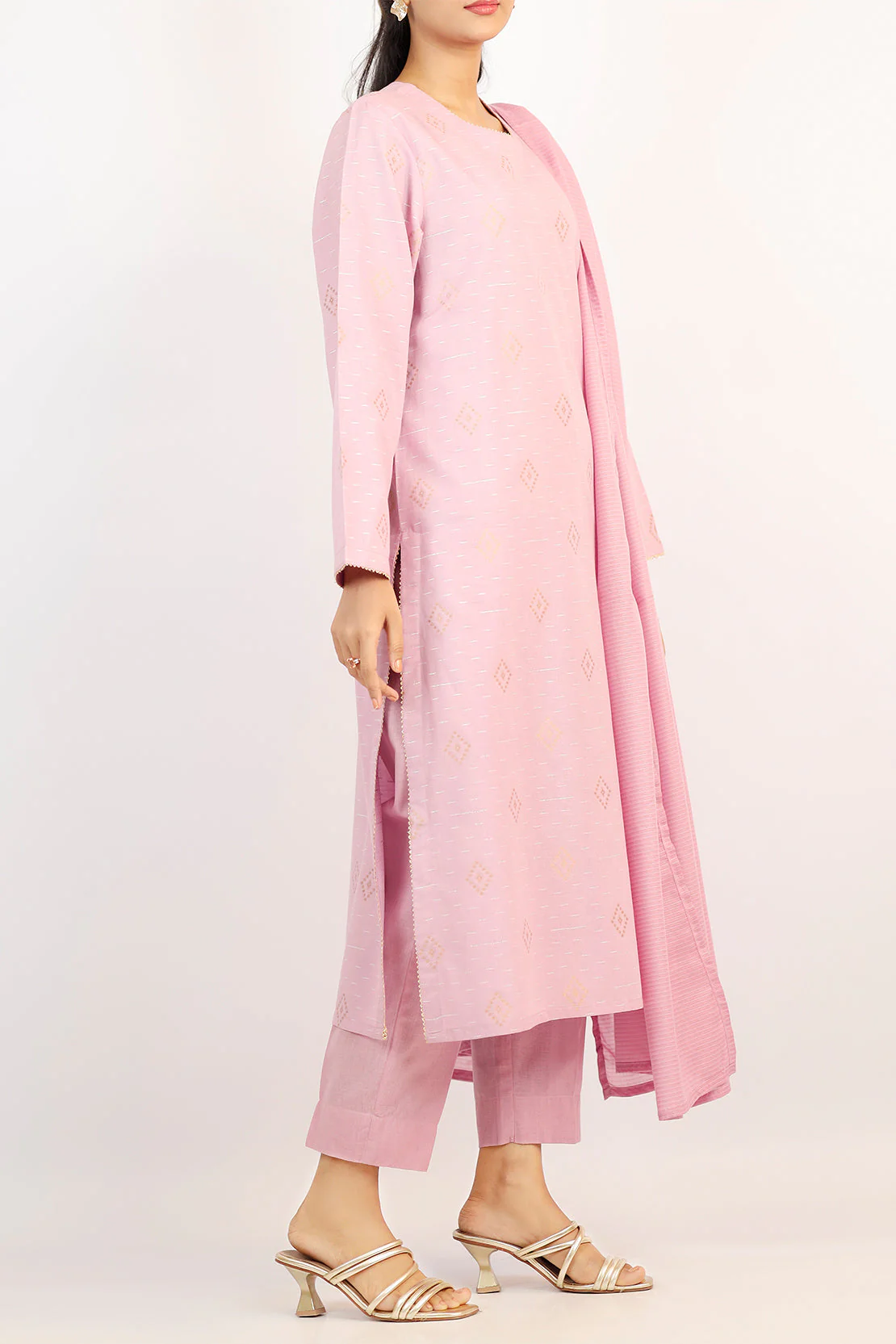 Jacquard Cotton Stitched Shirt - Image 3