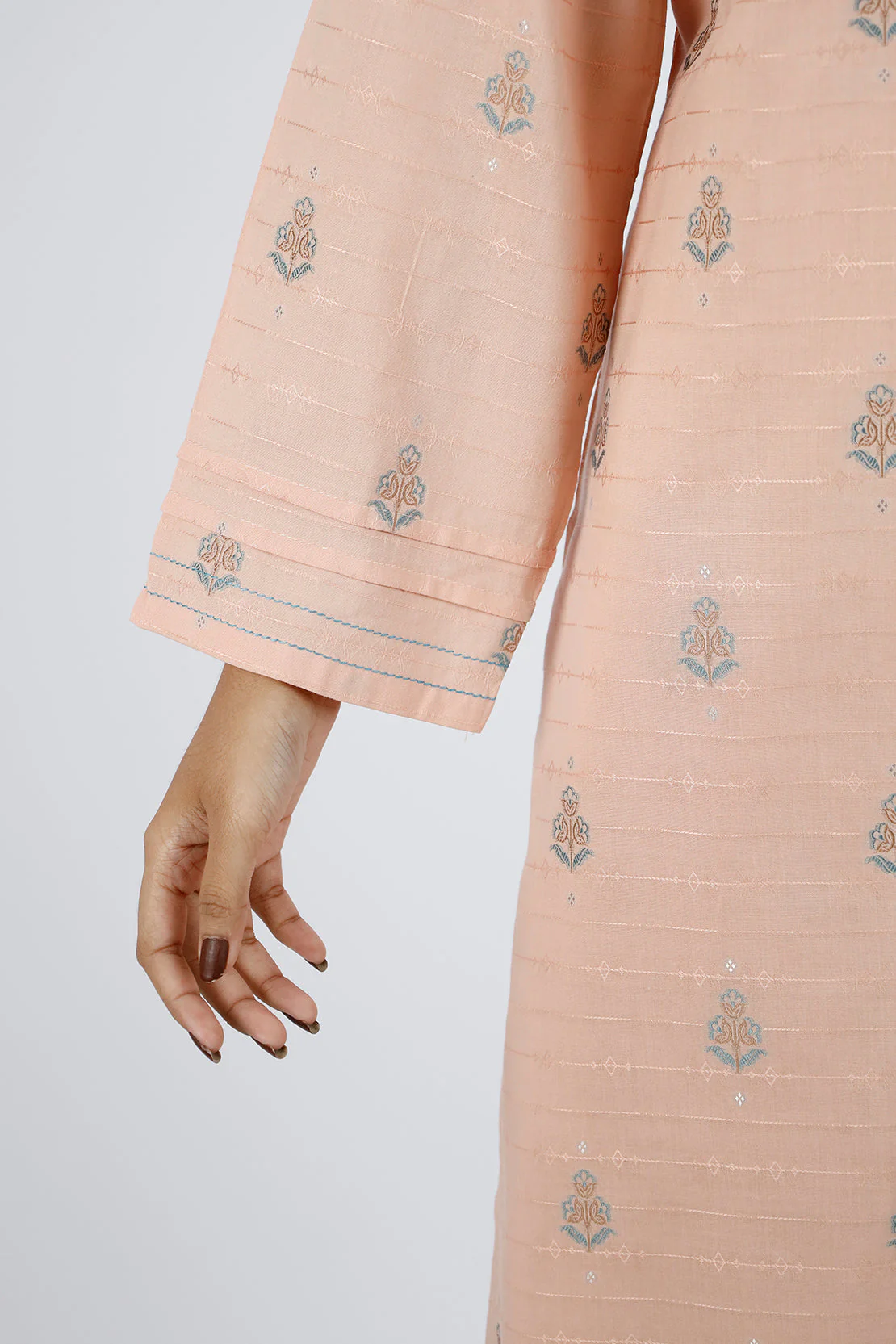 Jacquard Cotton Stitched Shirt - Image 4