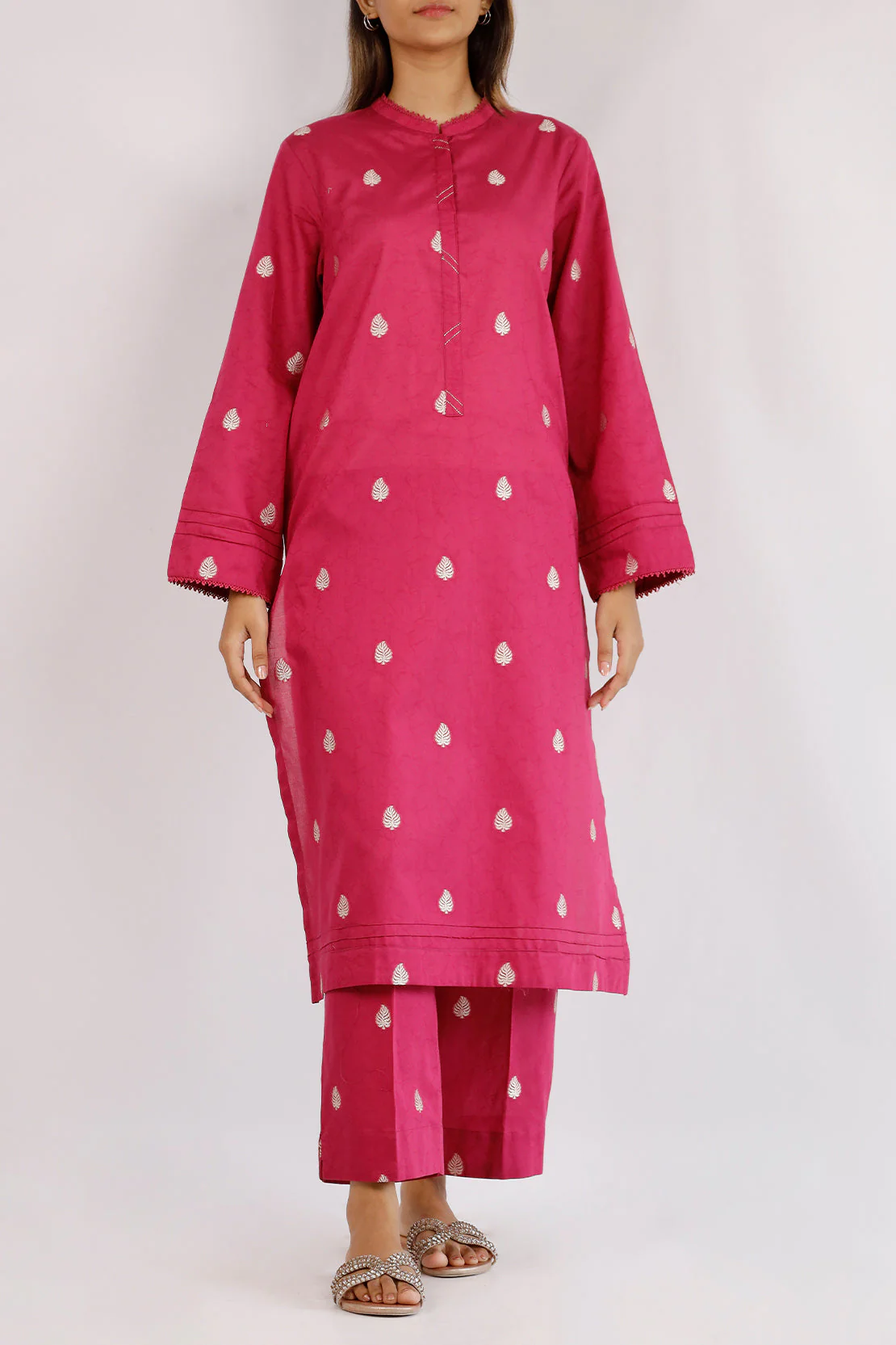 Jacquard Cotton Stitched Shirt - Image 2