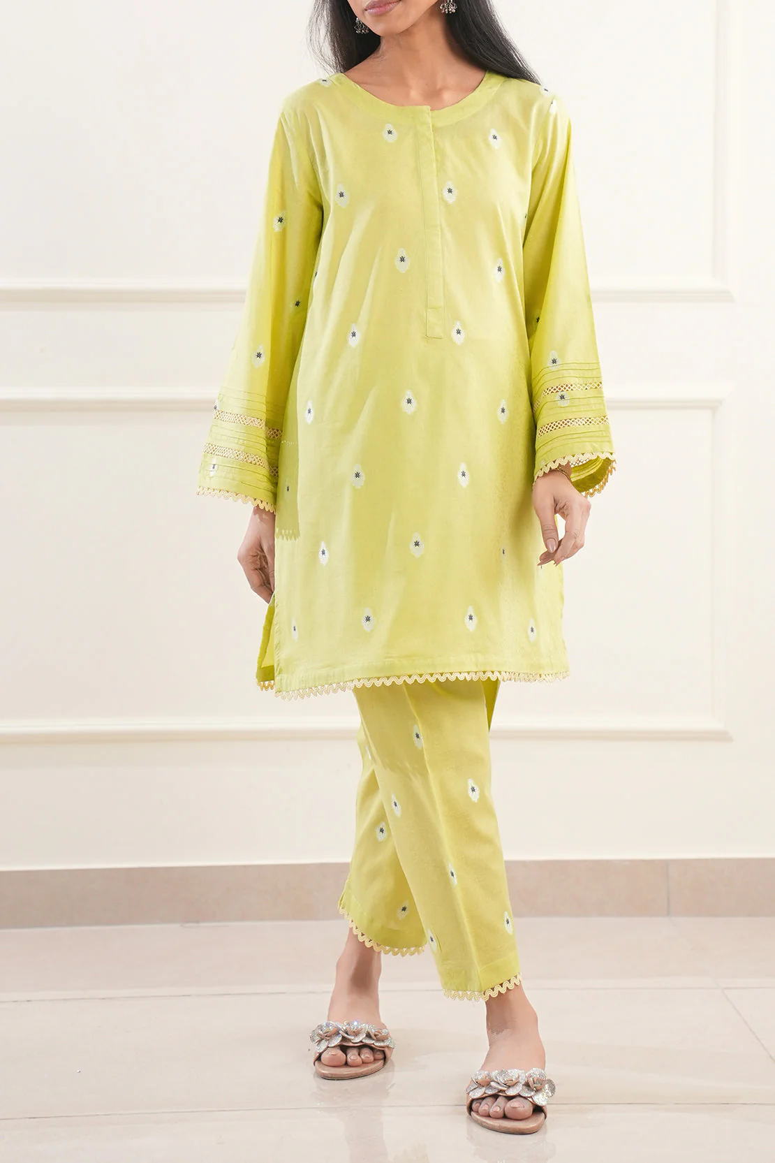 Jacquard Cotton Stitched Shirt - Image 3