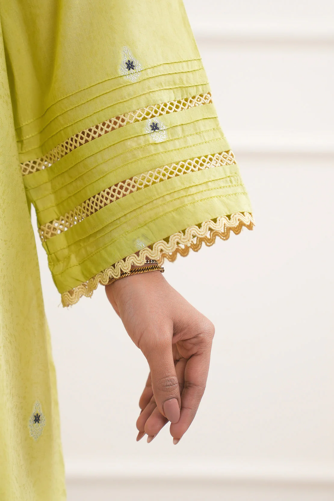 Jacquard Cotton Stitched Shirt - Image 7