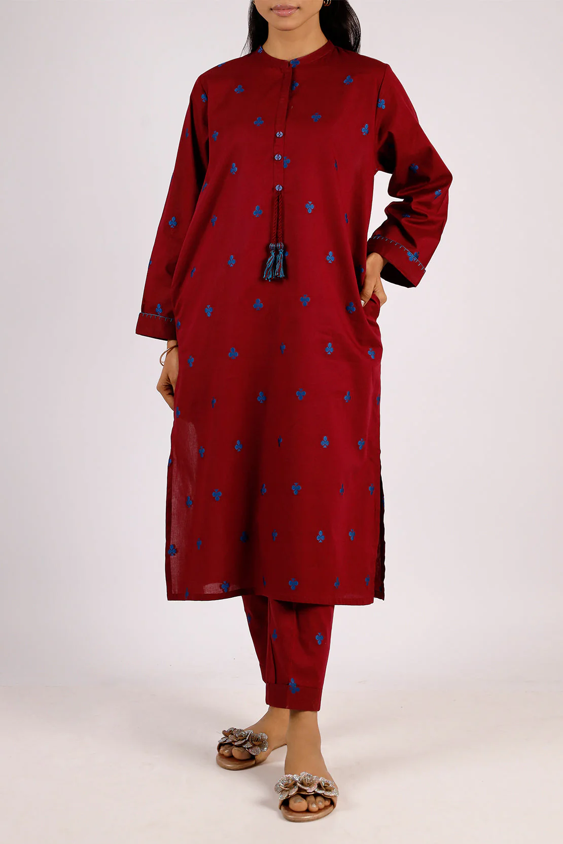 Jacquard Cotton Stitched Shirt - Image 2