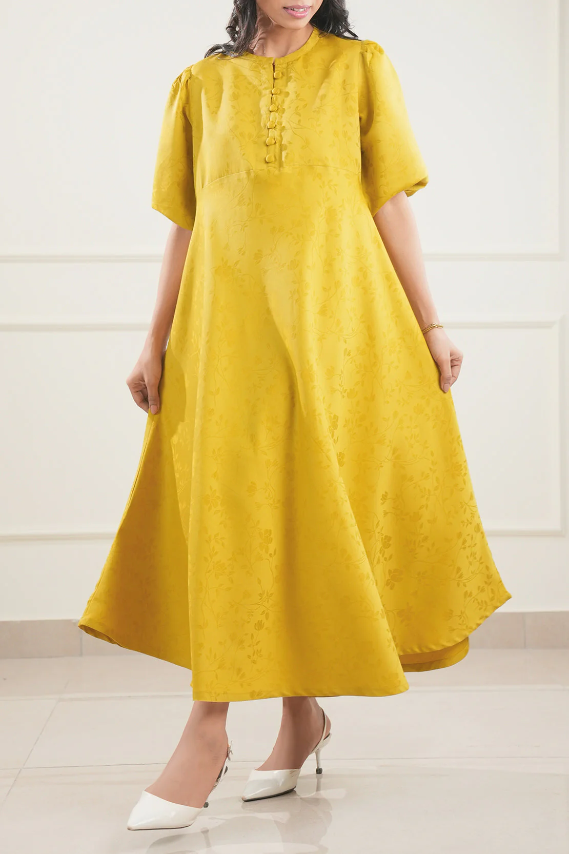 Jacquard Cotton Stitched Shirt - Image 2