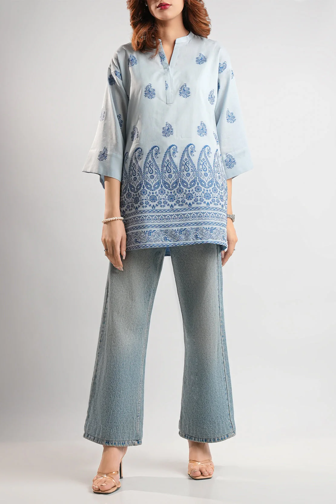 Jacquard Cotton Stitched Shirt - Image 4
