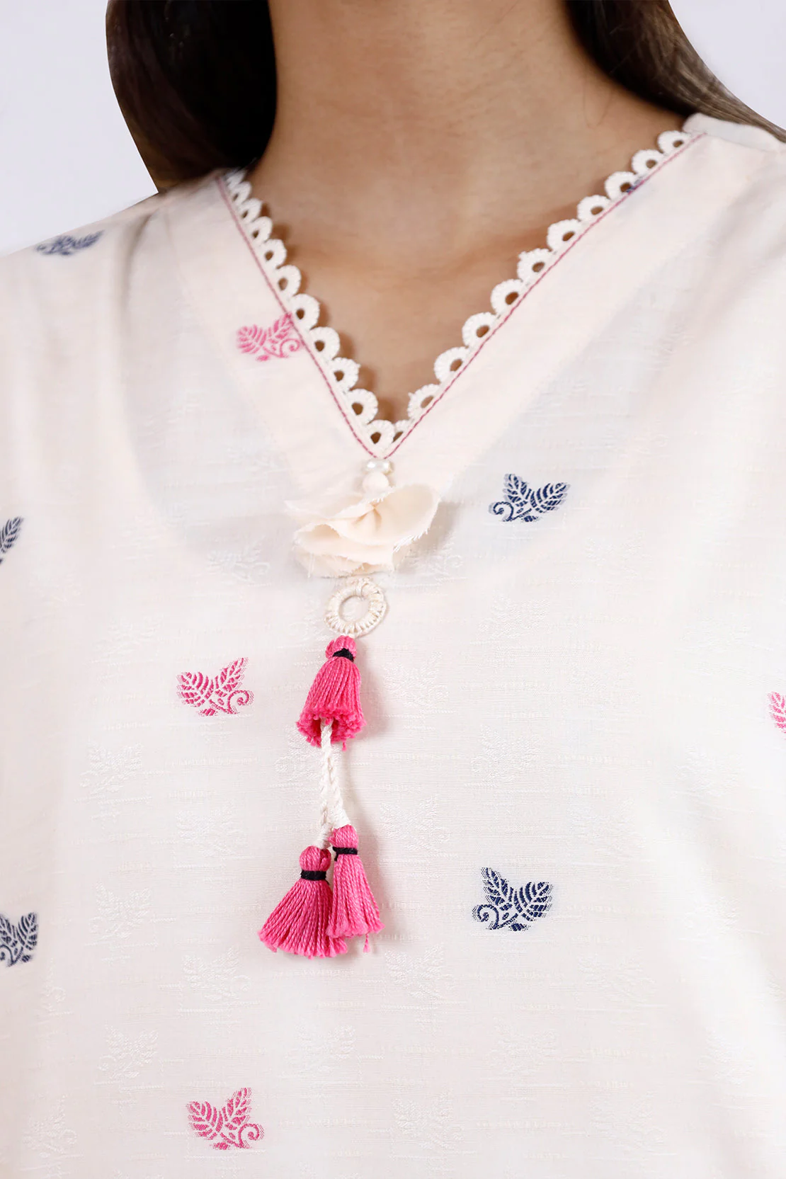 Jacquard Cotton Stitched Shirt - Image 4