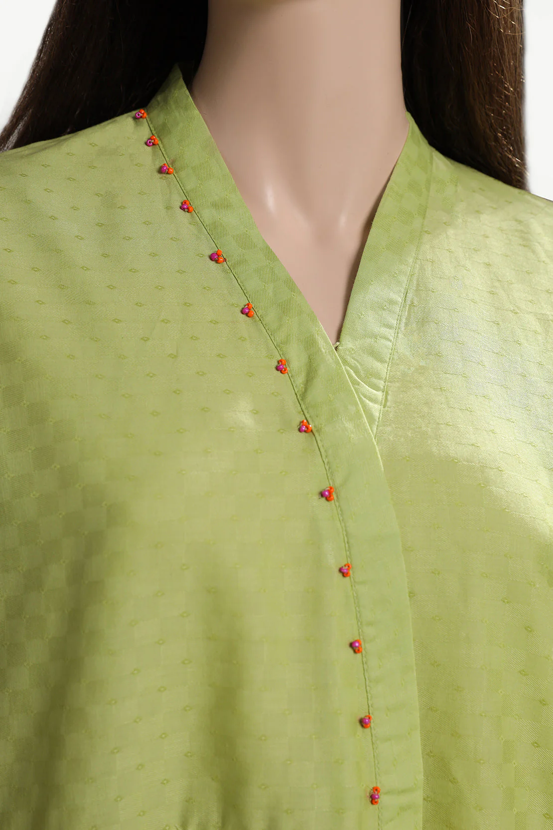 Jacquard Cotton Stitched Shirt - Image 3