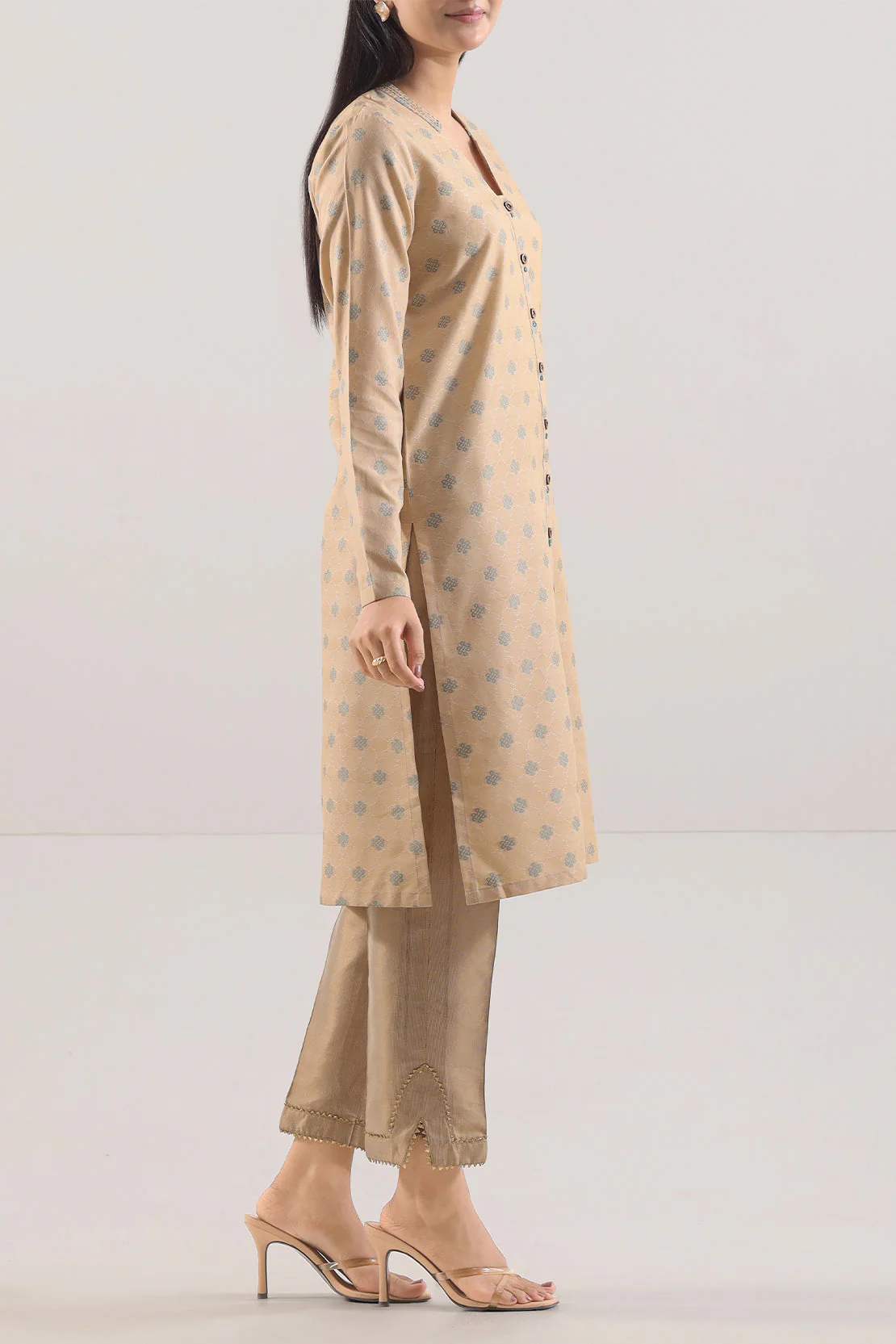 Jacquard Cotton Stitched Shirt - Image 3