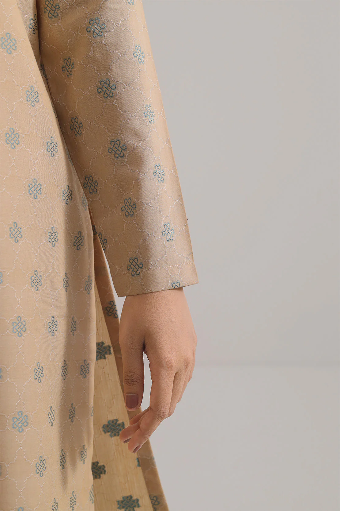 Jacquard Cotton Stitched Shirt - Image 5