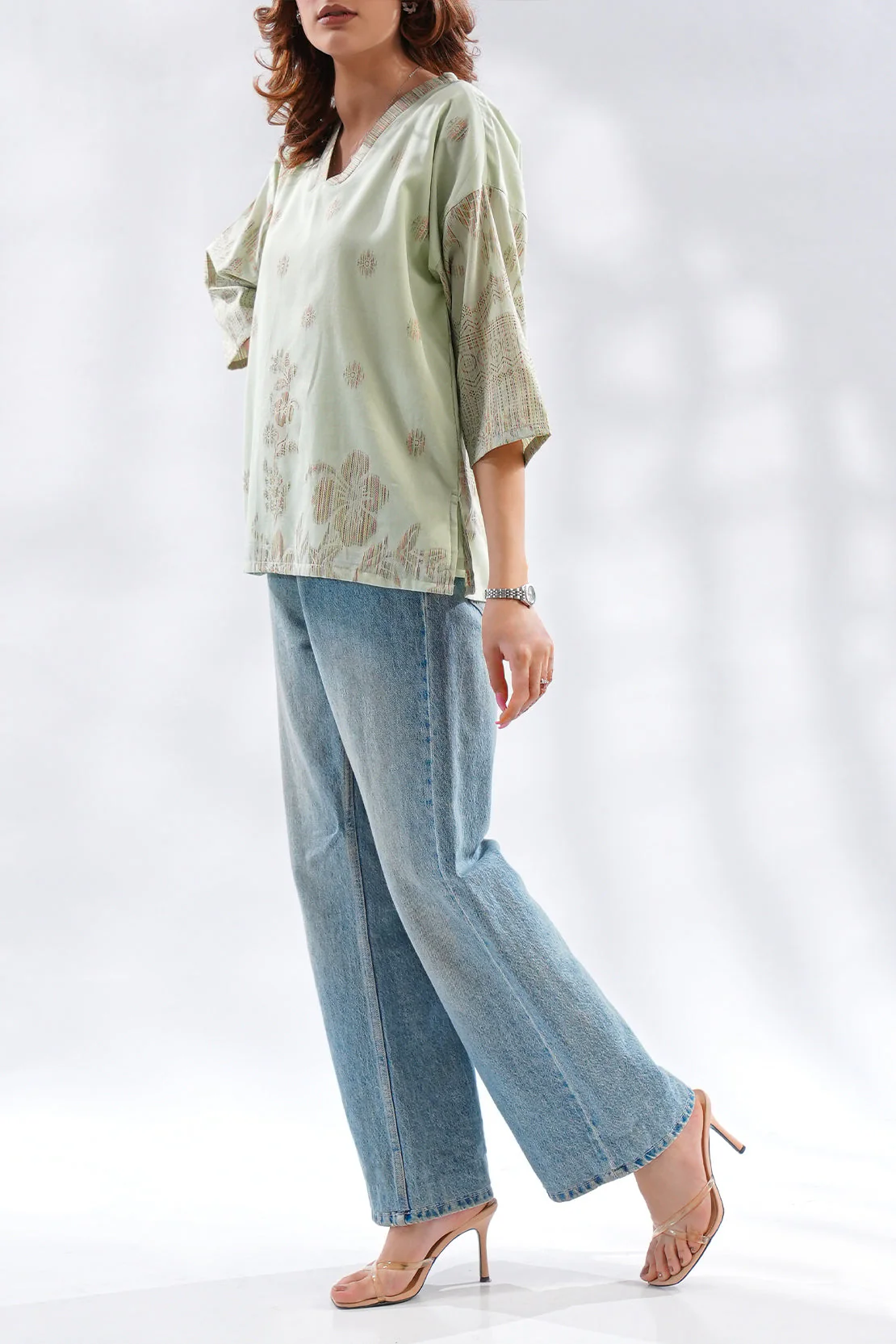 Jacquard Cotton Stitched Shirt - Image 2