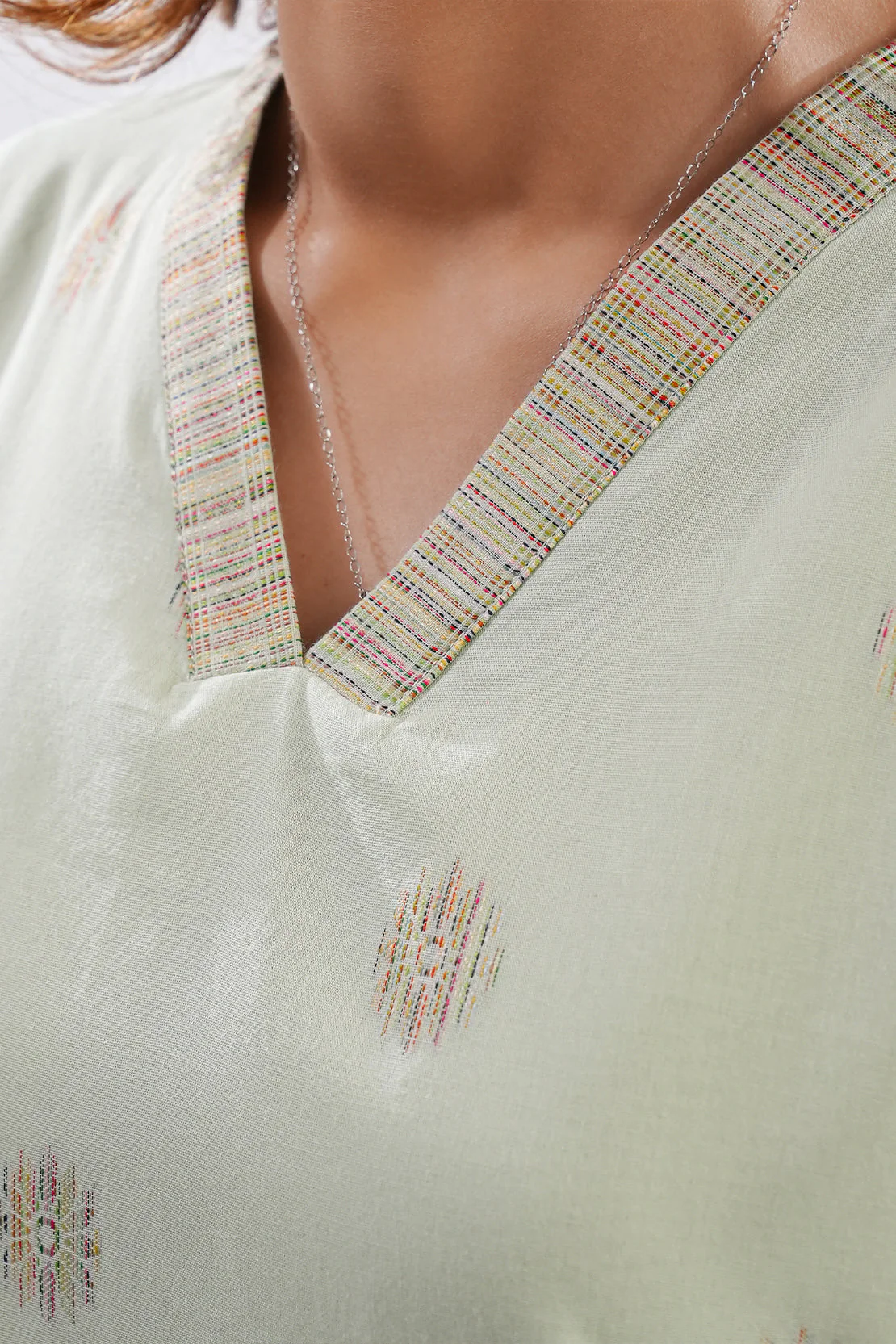 Jacquard Cotton Stitched Shirt - Image 5