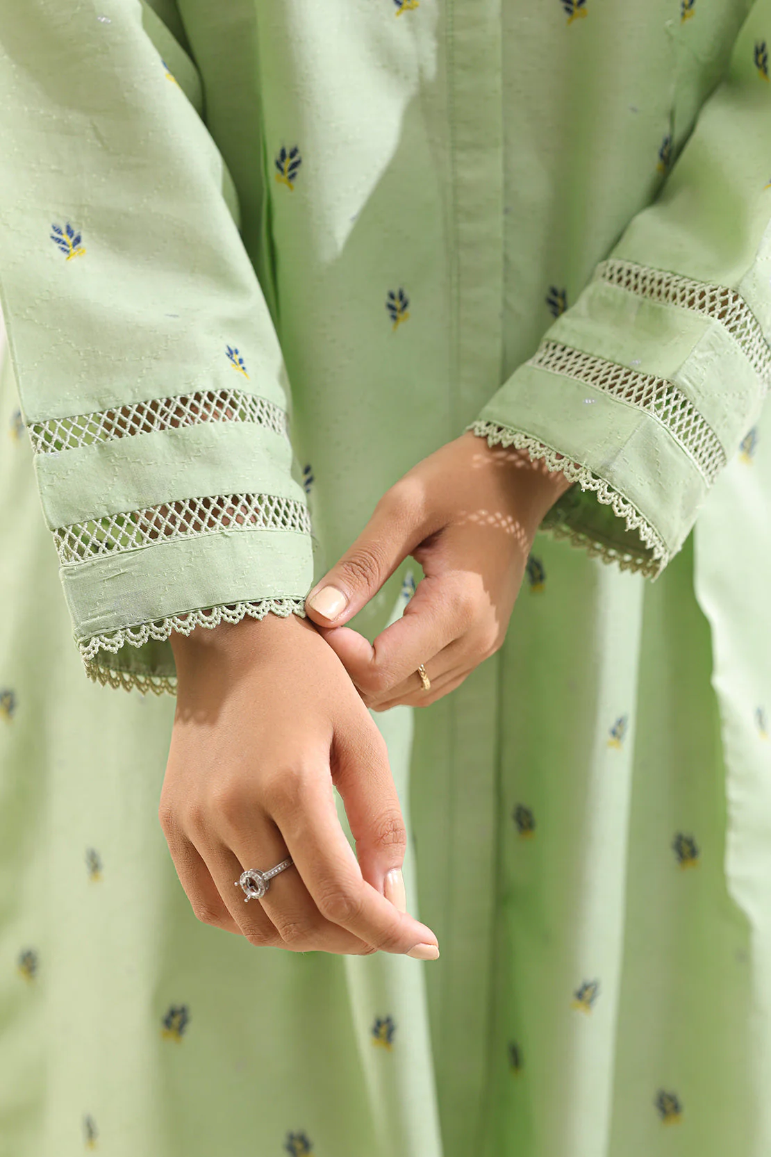 Jacquard Cotton Stitched Shirt - Image 5