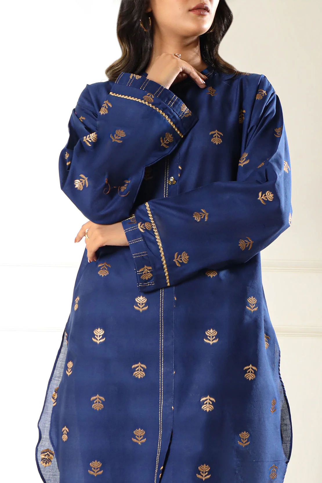 Jacquard Cotton Stitched Shirt - Image 5