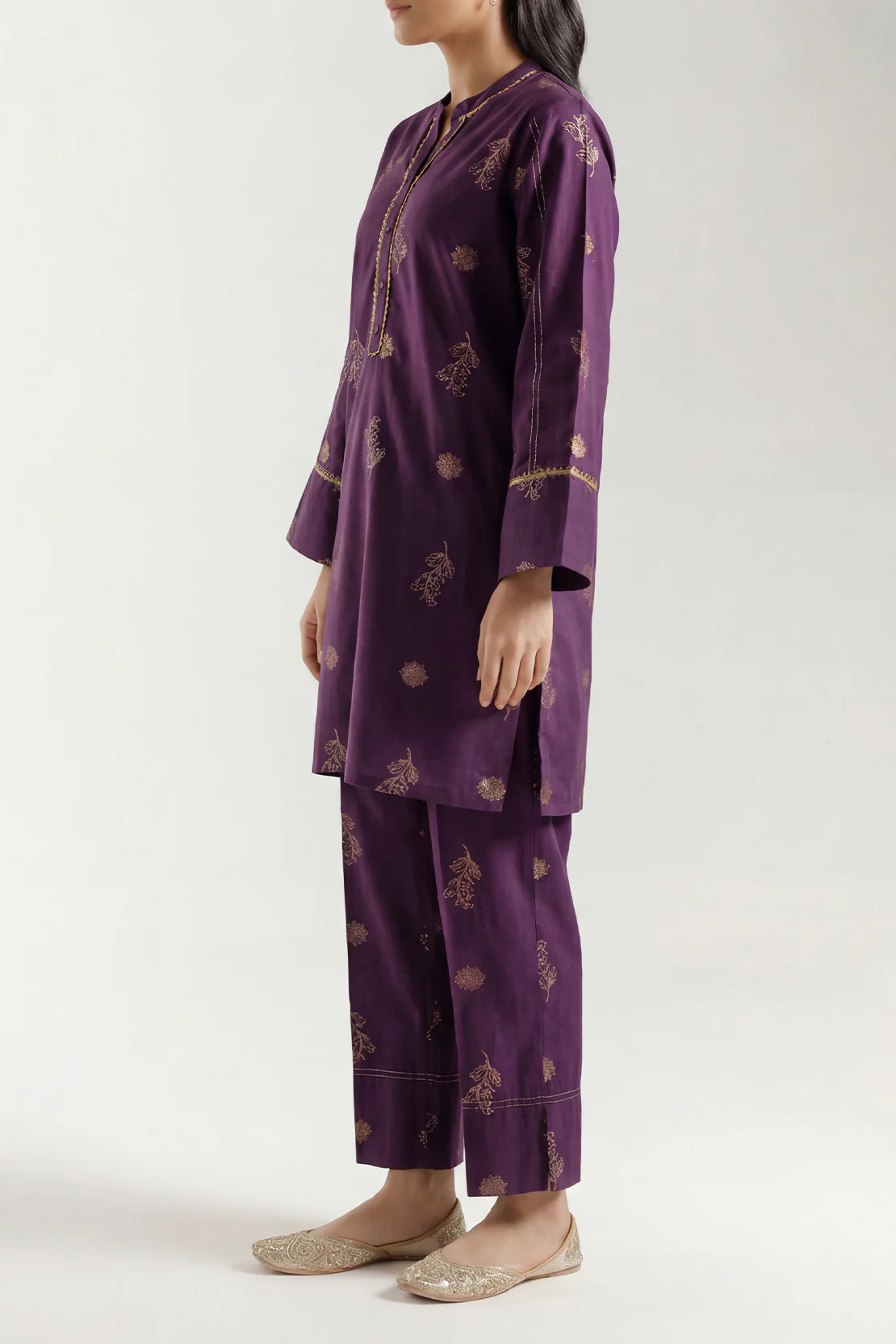 Jacquard Cotton Stitched Shirt - Image 3