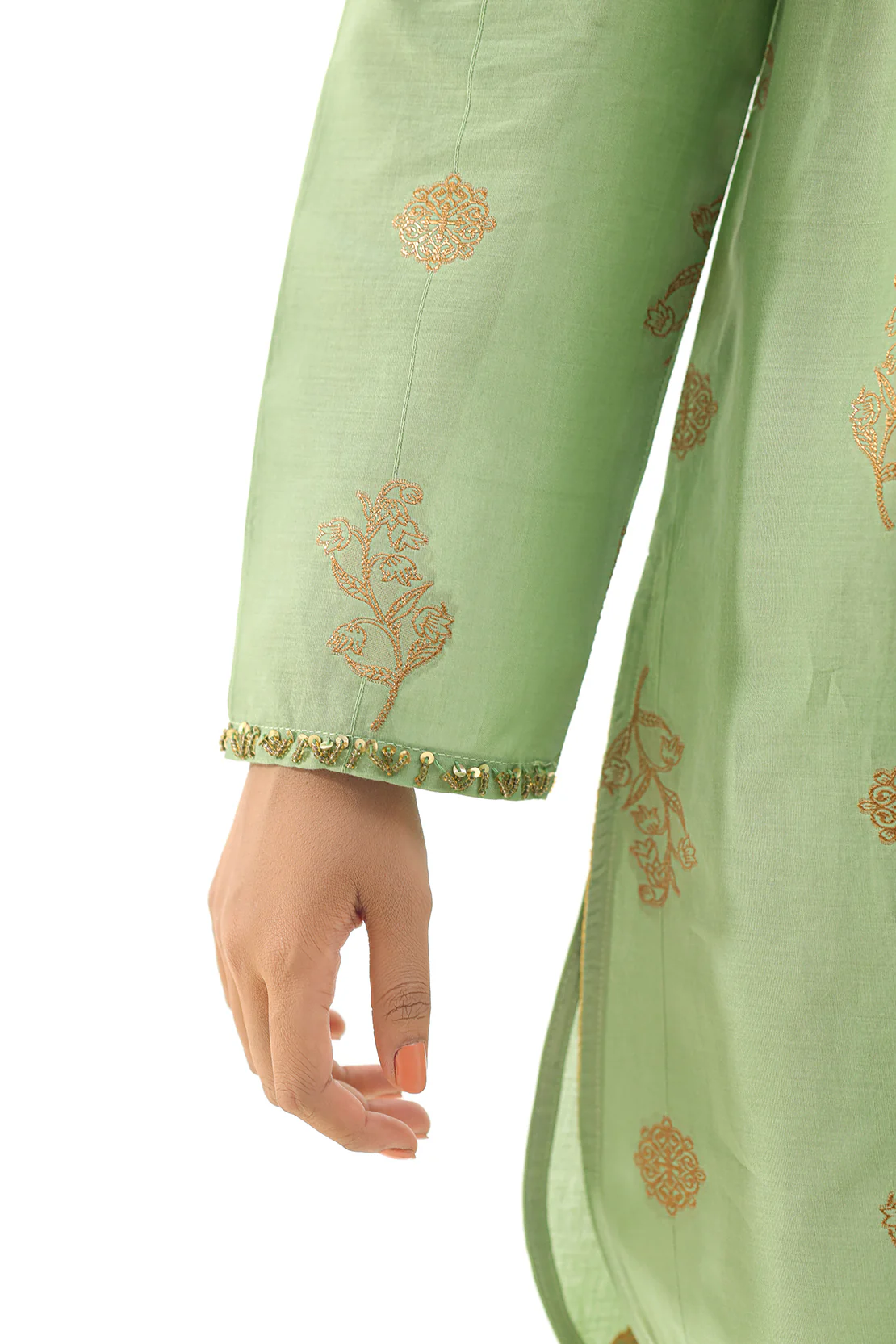 Jacquard Cotton Stitched Shirt - Image 5