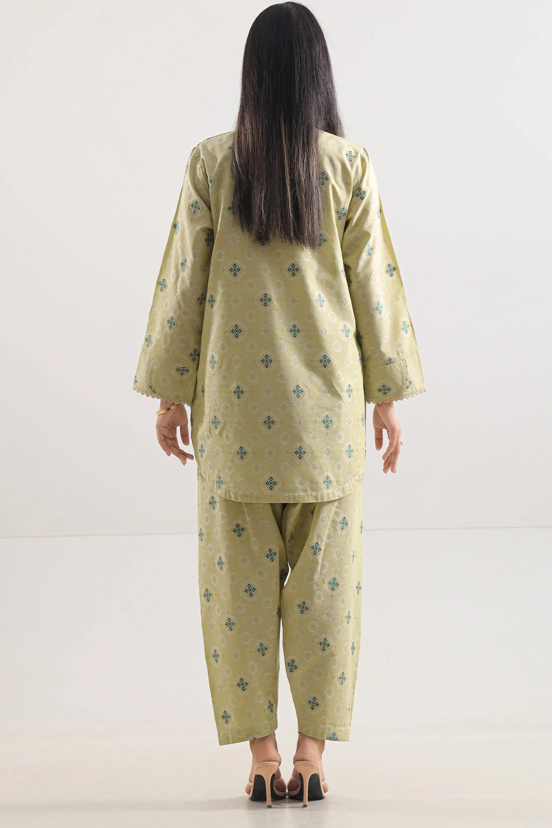 Jacquard Cotton Stitched Shirt - Image 6