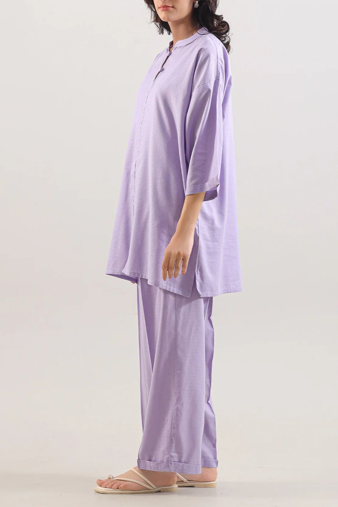 Jacquard Cotton Stitched Shirt - Image 3