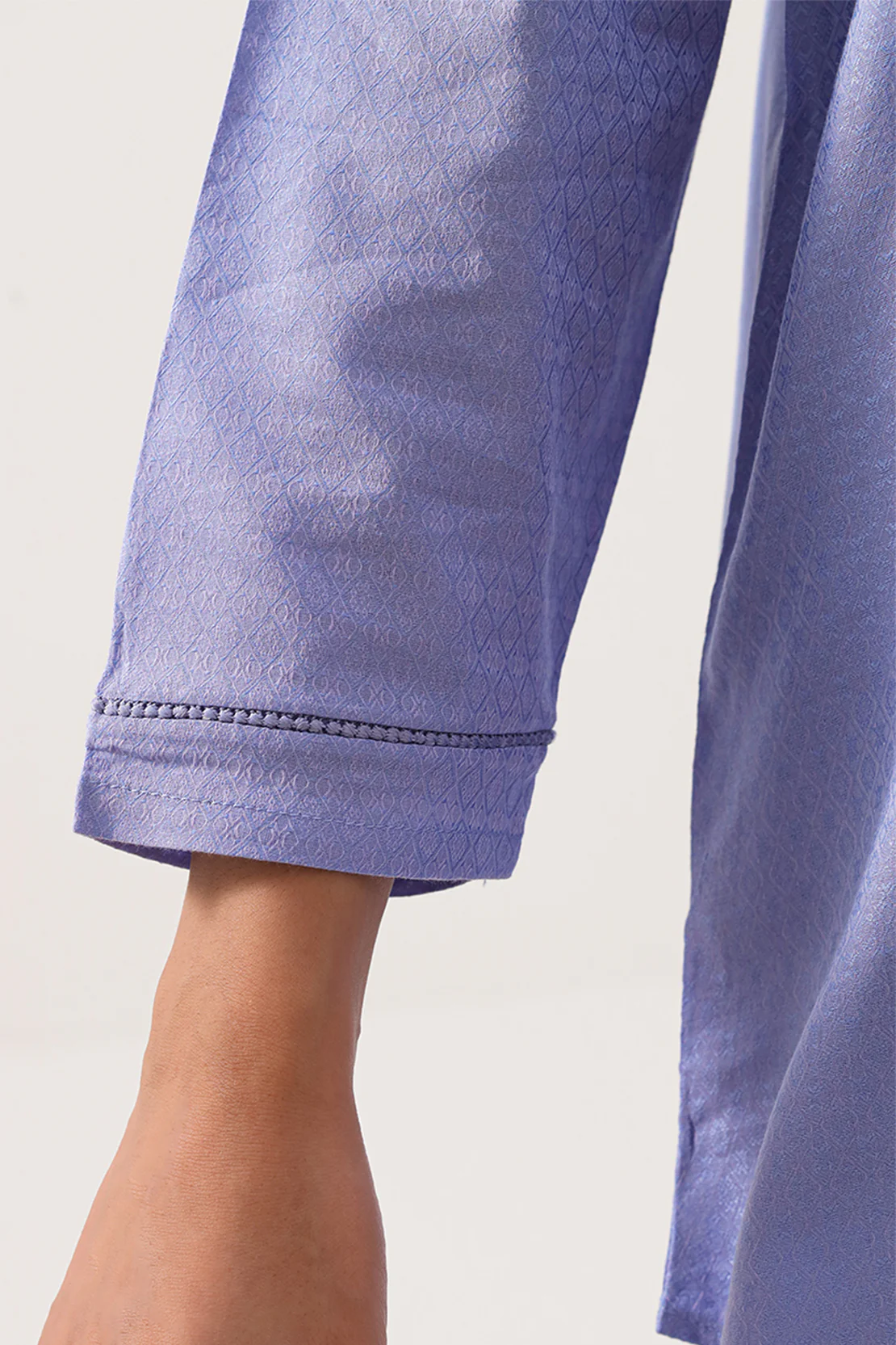 Jacquard Cotton Stitched Shirt - Image 5