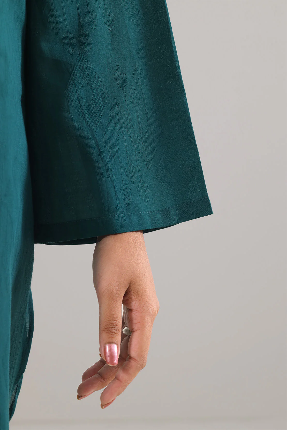 Jacquard Cotton Stitched Shirt - Image 5