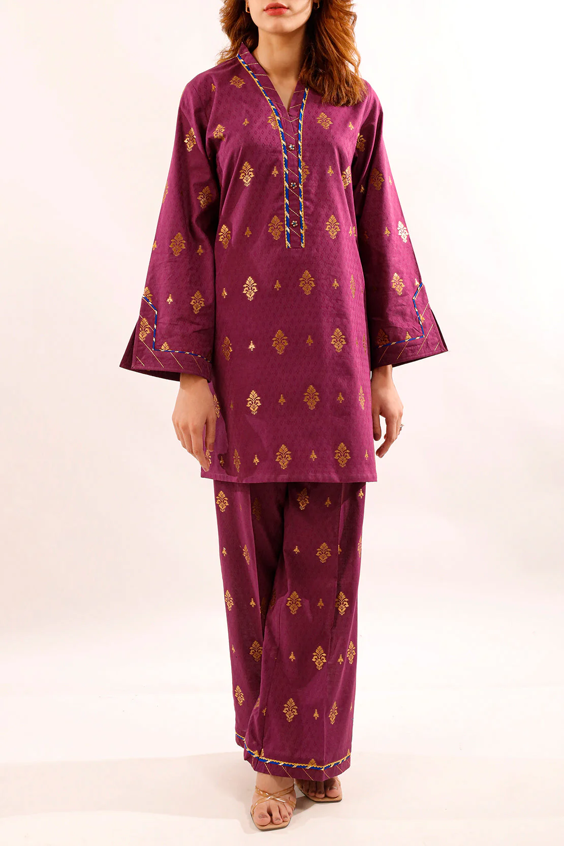 Jacquard Cotton Stitched Shirt - Image 6