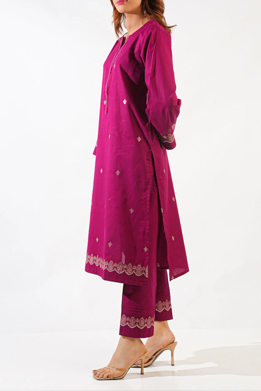 Jacquard Cotton Stitched Shirt - Image 3