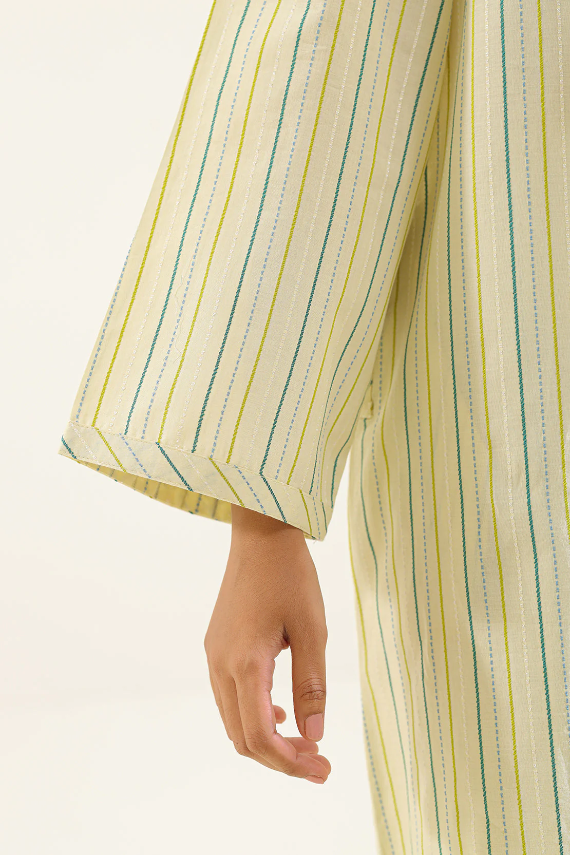 Jacquard Cotton Stitched Shirt - Image 6