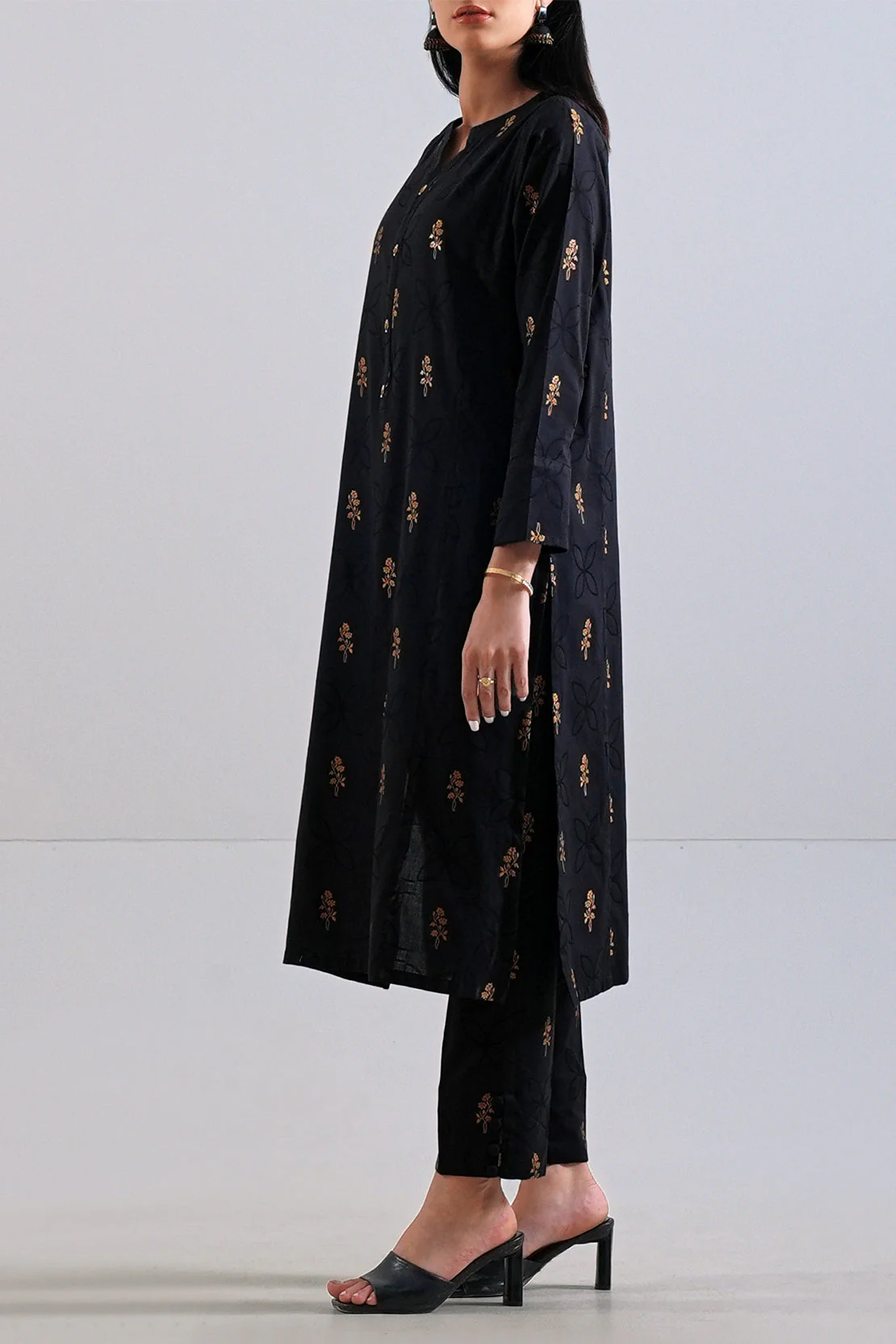 Jacquard Cotton Stitched Shirt - Image 2